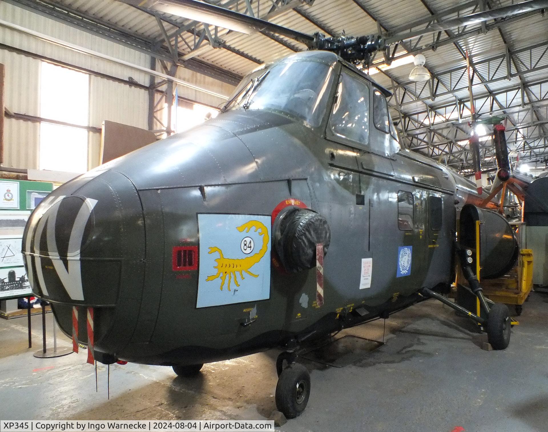 XP345, 1962 Westland Whirlwind HAR.10 C/N WA361, Westland Whirlwind HAR10 at the Aeroventure South Yorkshire Aircraft Museum, Doncaster
