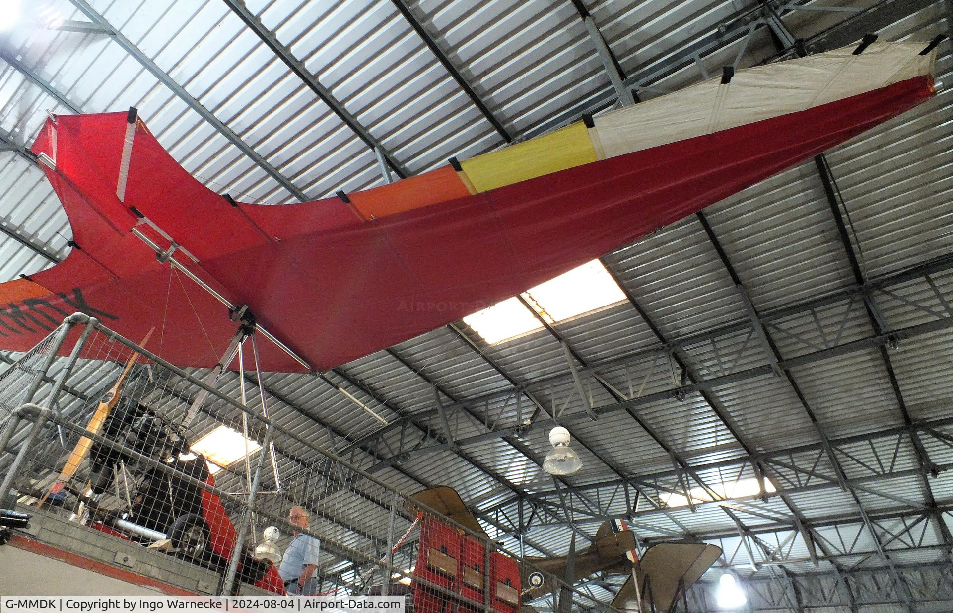 G-MMDK, 1983 Flexiform Sky Sails STRIKER/TRI-FLYER C/N 18116883, Mainair Merlin at the Aeroventure South Yorkshire Aircraft Museum, Doncaster