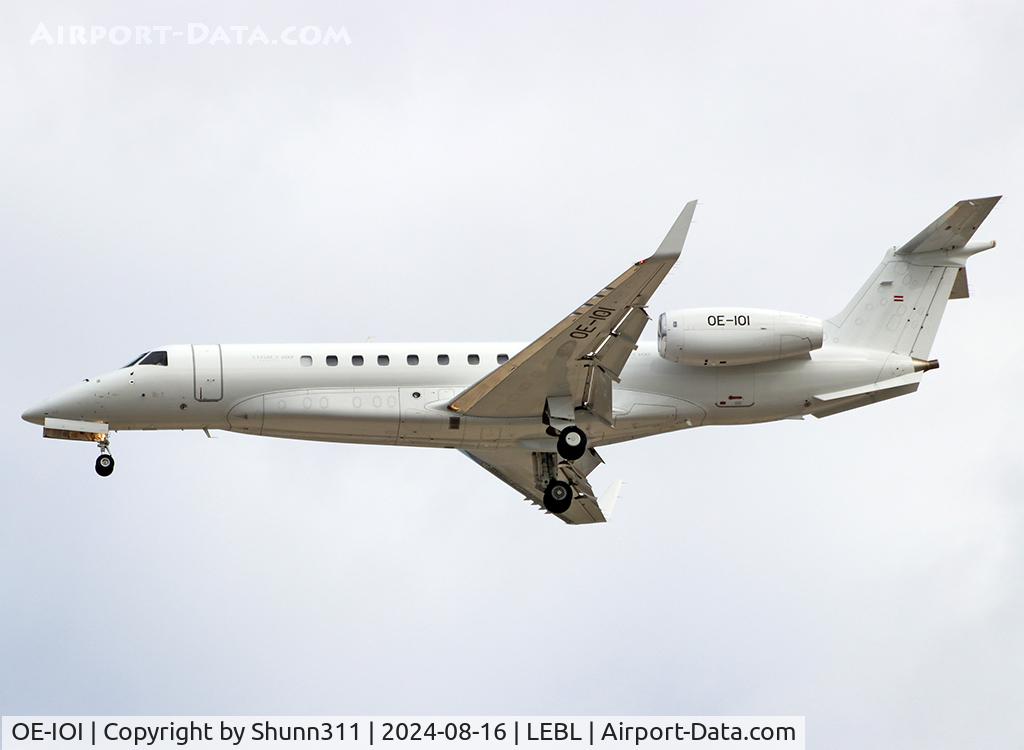 OE-IOI, 2006 Embraer EMB-135BJ Legacy C/N 14500948, Landing rwy 24R