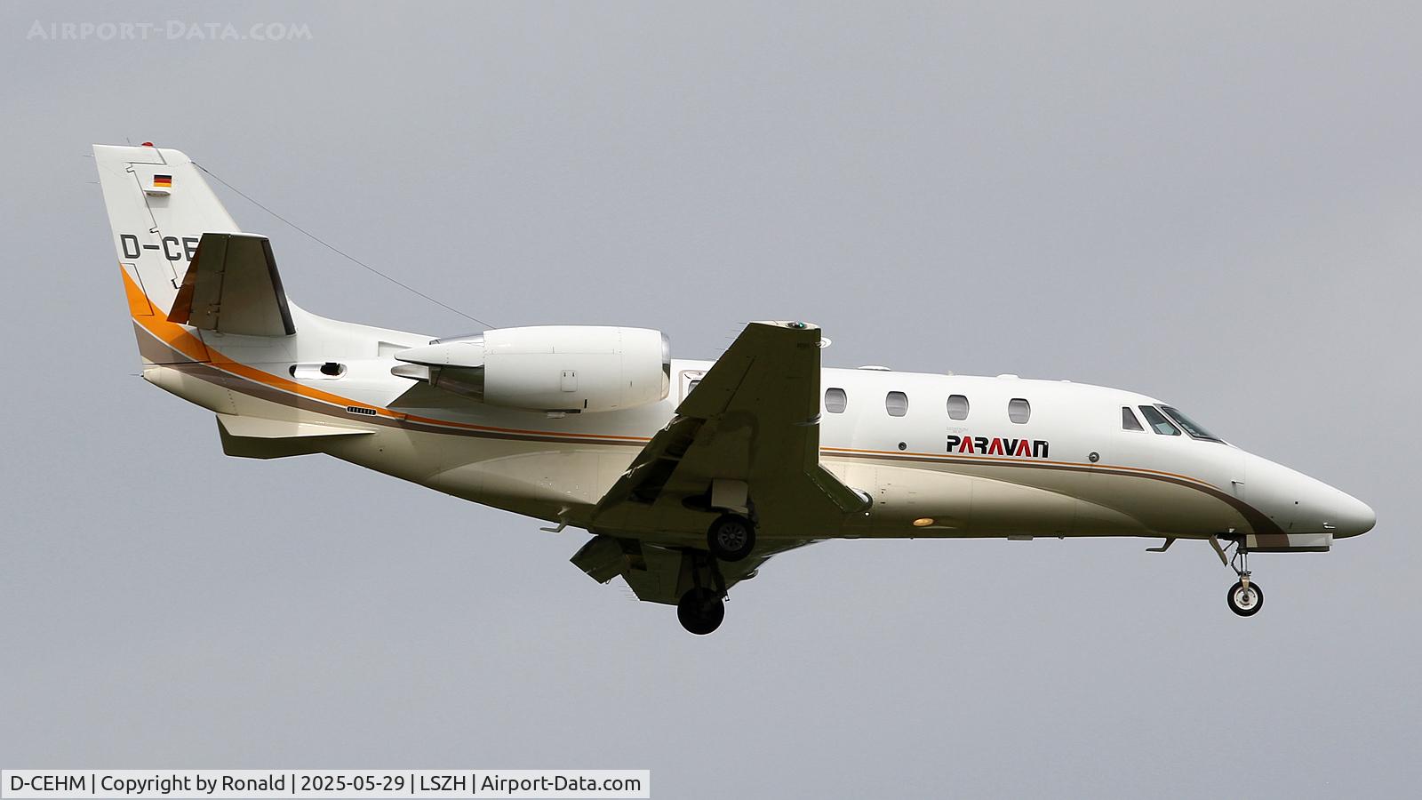 D-CEHM, 2009 Cessna 560XL Citation XLS+ C/N 560-6021, at zrh