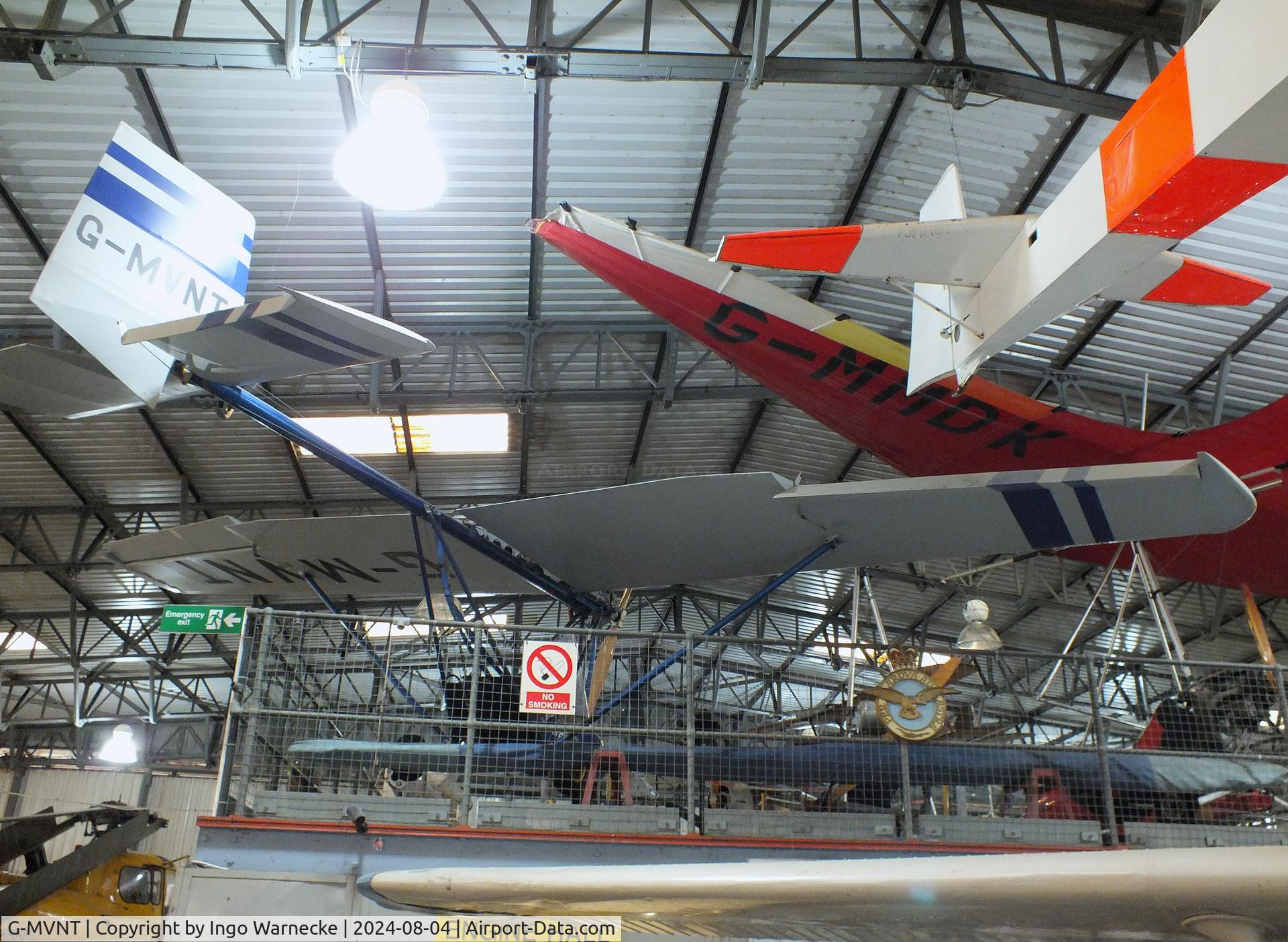 G-MVNT, 1990 Aerotech MW5(K) Sorcerer C/N 5K-0008-02, Aerotech (Whittacker) MW-5K Sorcerer at the Aeroventure South Yorkshire Aircraft Museum, Doncaster