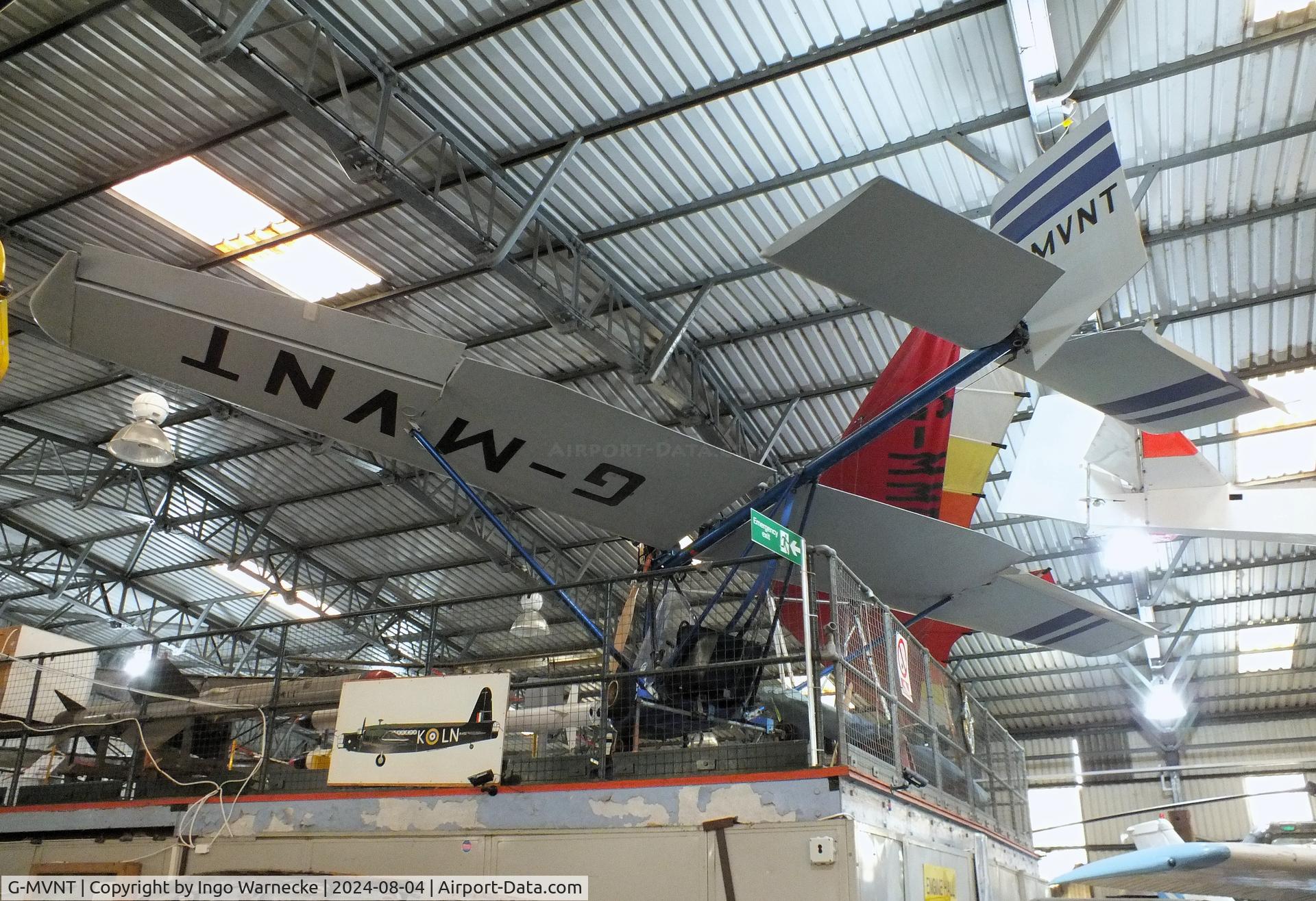 G-MVNT, 1990 Aerotech MW5(K) Sorcerer C/N 5K-0008-02, Aerotech (Whittacker) MW-5K Sorcerer at the Aeroventure South Yorkshire Aircraft Museum, Doncaster