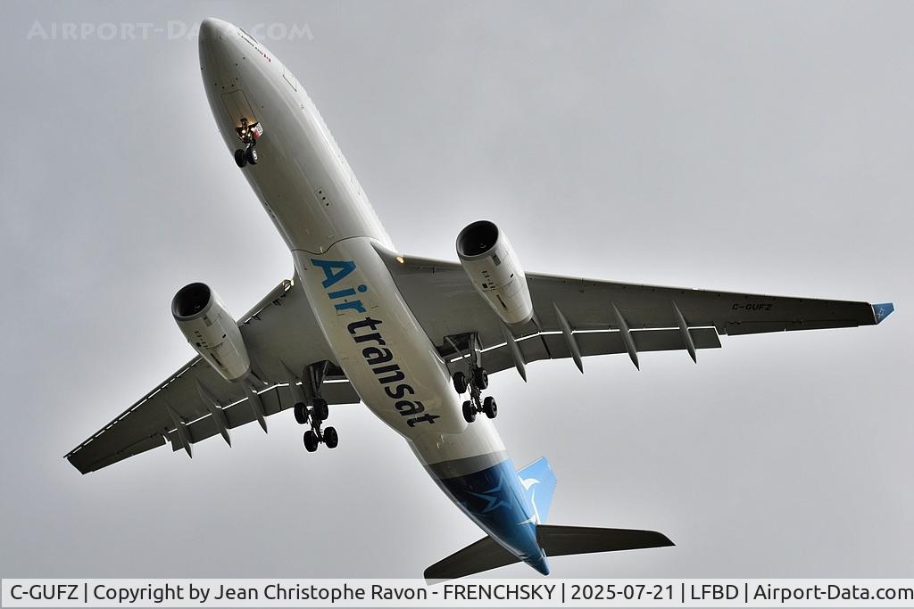 C-GUFZ, 2009 Airbus A330-243 C/N 1045, Montreal (YUL)	Bordeaux (BOD)	TS516