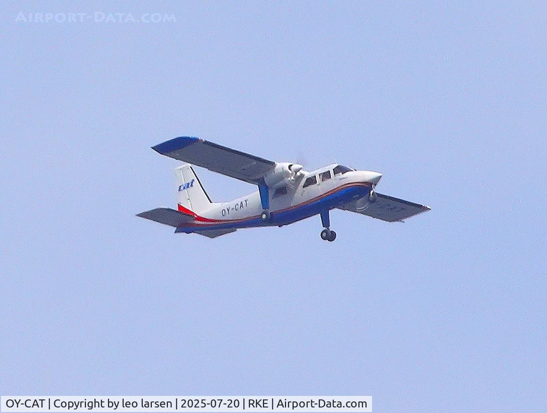 OY-CAT, 1991 Pilatus Britten-Norman BN-2B-26 Islander C/N 2224, Roskilde 20.7.2025