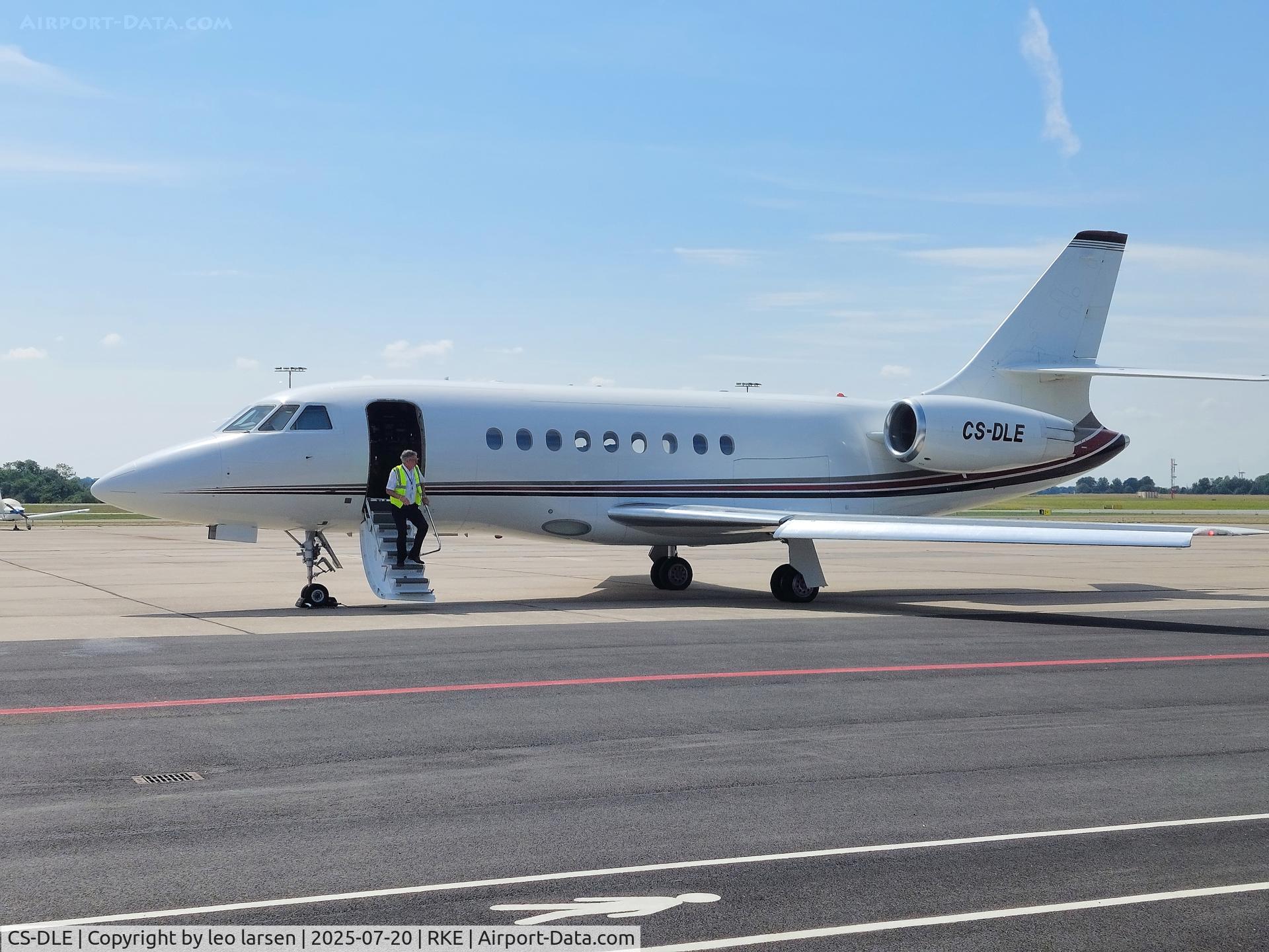 CS-DLE, 2007 Dassault Falcon 2000EX C/N 127, Roskilde 20.7.2025