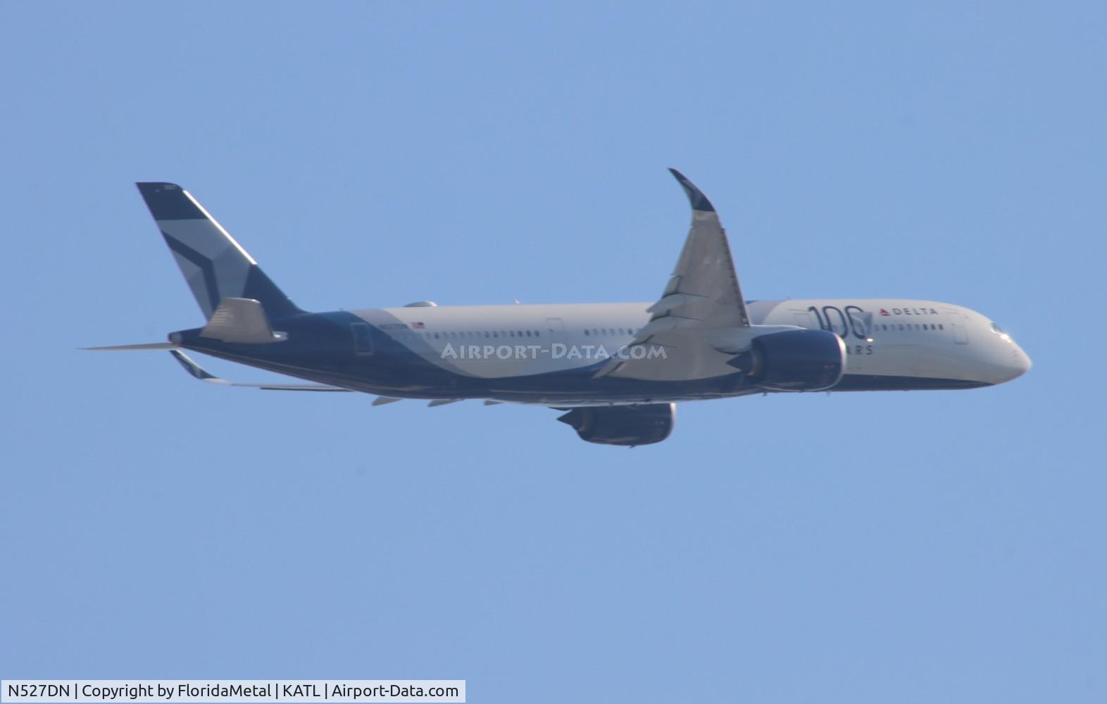 N527DN, 2025 Airbus A350-941 C/N 720, DAL A359  100 years zx atl-icn