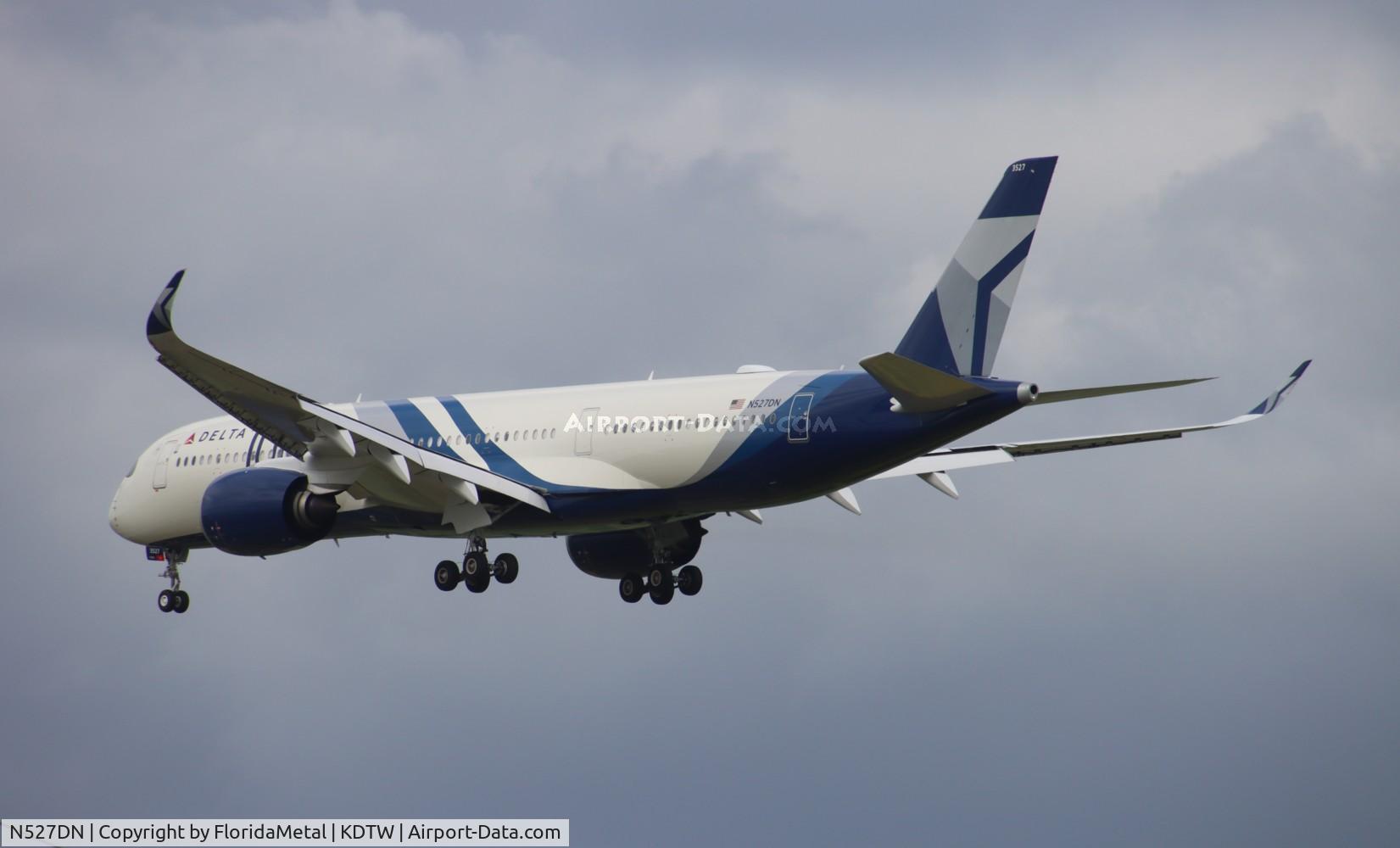 N527DN, 2025 Airbus A350-941 C/N 720, DAL A359  100 years zx  icn,rksi-dtw