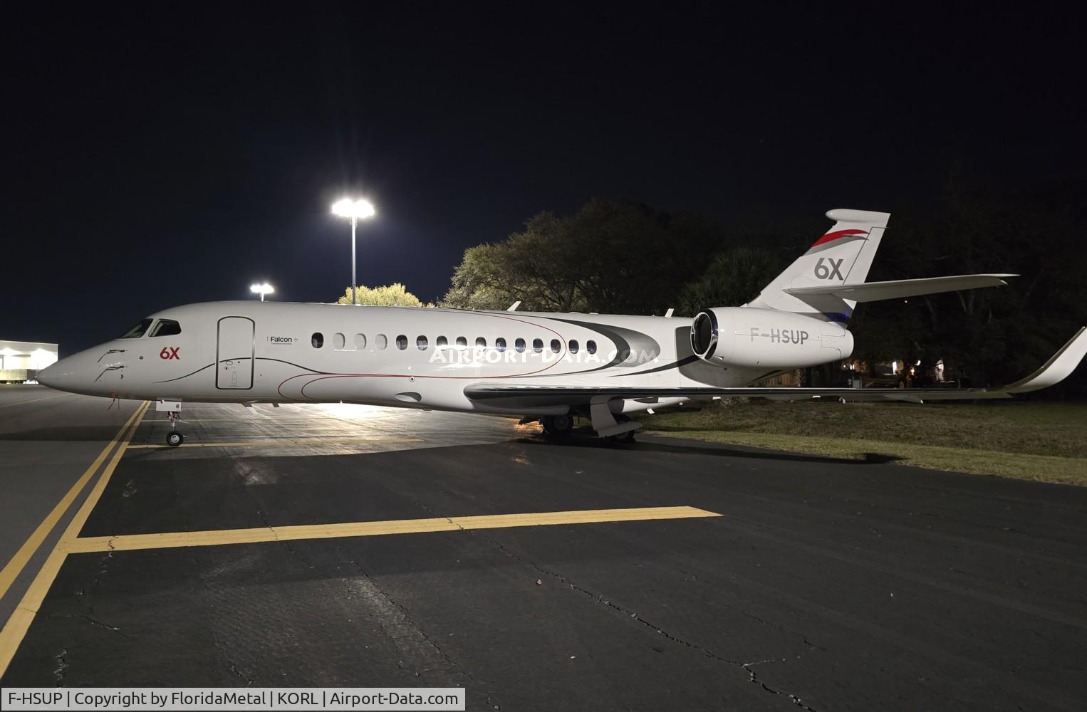 F-HSUP, 2022 Dassault Aviation S.A. Falcon 6X C/N 004, Falcon 6X zx 
