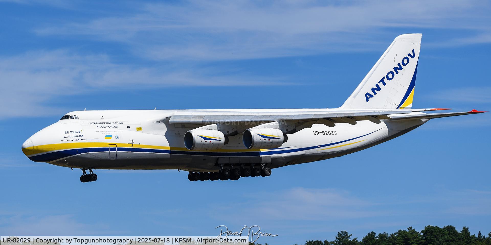 UR-82029, 1991 Antonov An-124-100 Ruslan C/N 19530502630/0210, Stopped in from Phoenix AZ