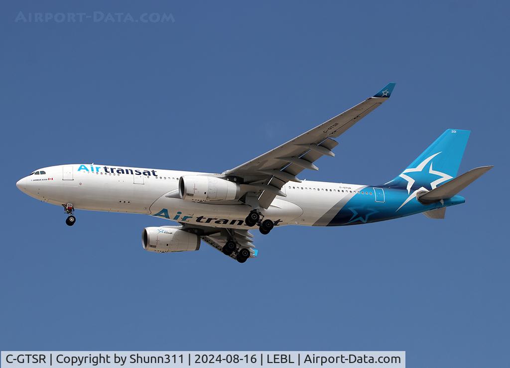C-GTSR, 2008 Airbus A330-243 C/N 966, Landing rwy 24R in new c/s