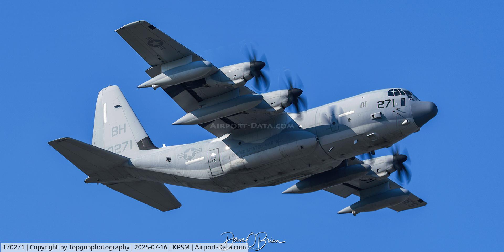 170271, Lockheed Martin KC-130J Hercules C/N 382-5923, OTIS82
VMGR-252	MCAS Cherry Point, NC
