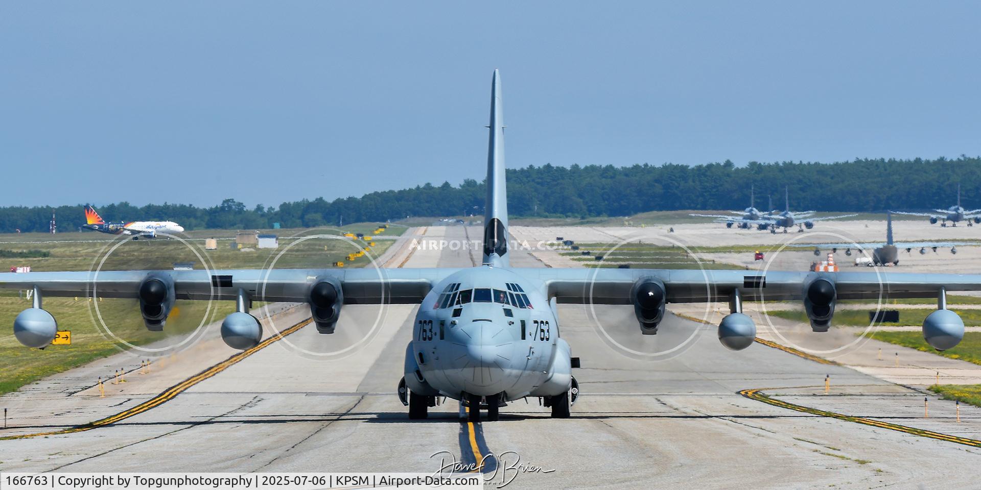 166763, Lockheed KC-130J Hercules C/N 382, RANGER41 working out of KPSM for Atlantic Alliance 2025