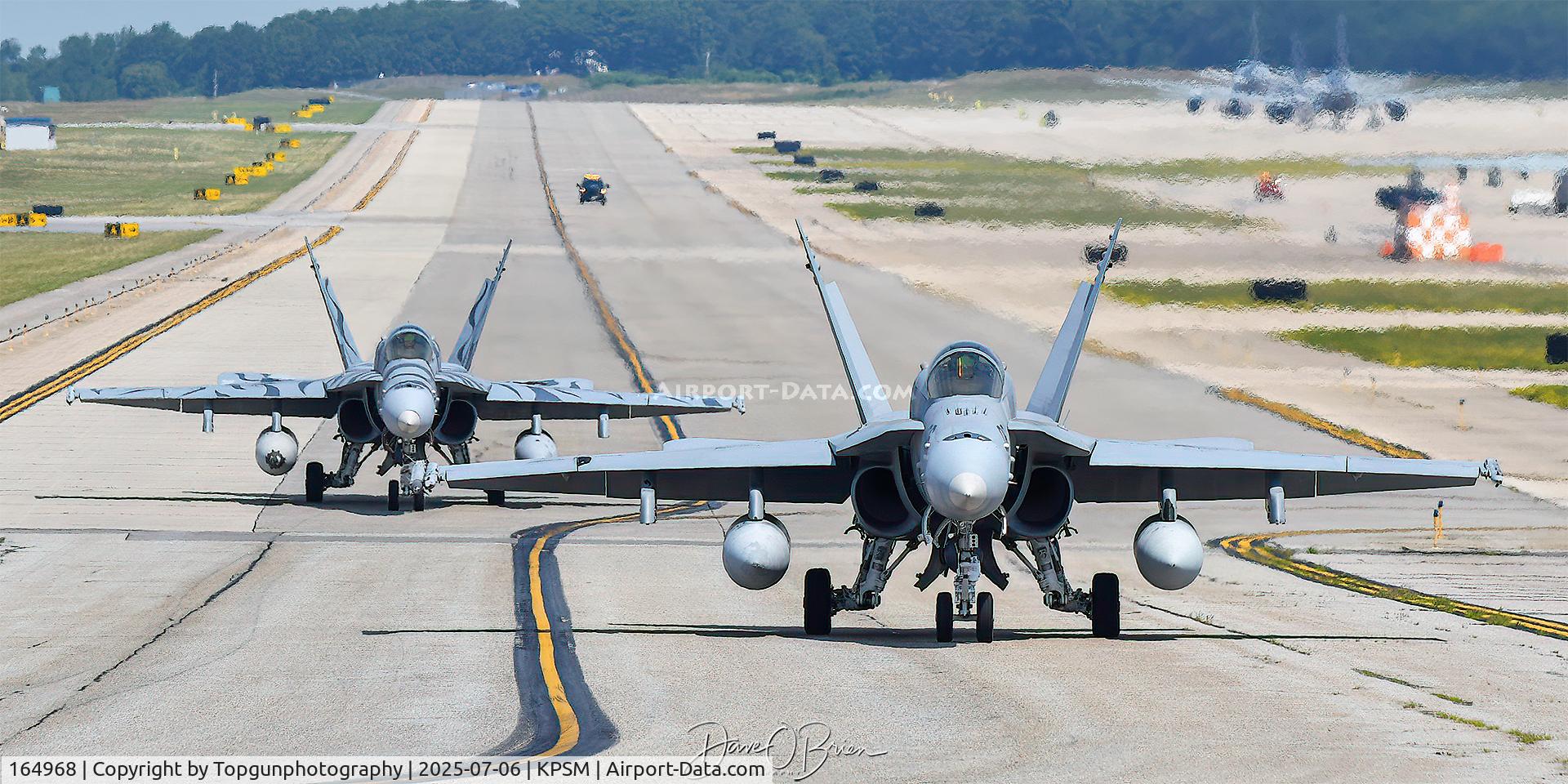 164968, McDonnell Douglas F/A-18C Hornet C/N 1268/C383, COWBOY13 Flight