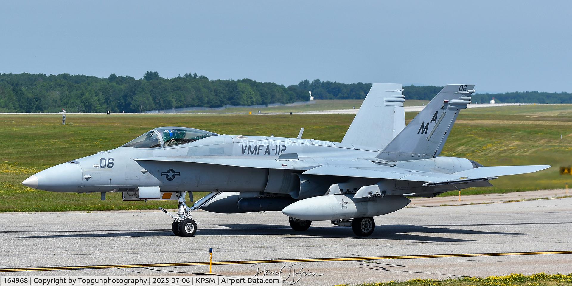 164968, McDonnell Douglas F/A-18C Hornet C/N 1268/C383, VMFA-112	NAS JRB Fort Worth, TX