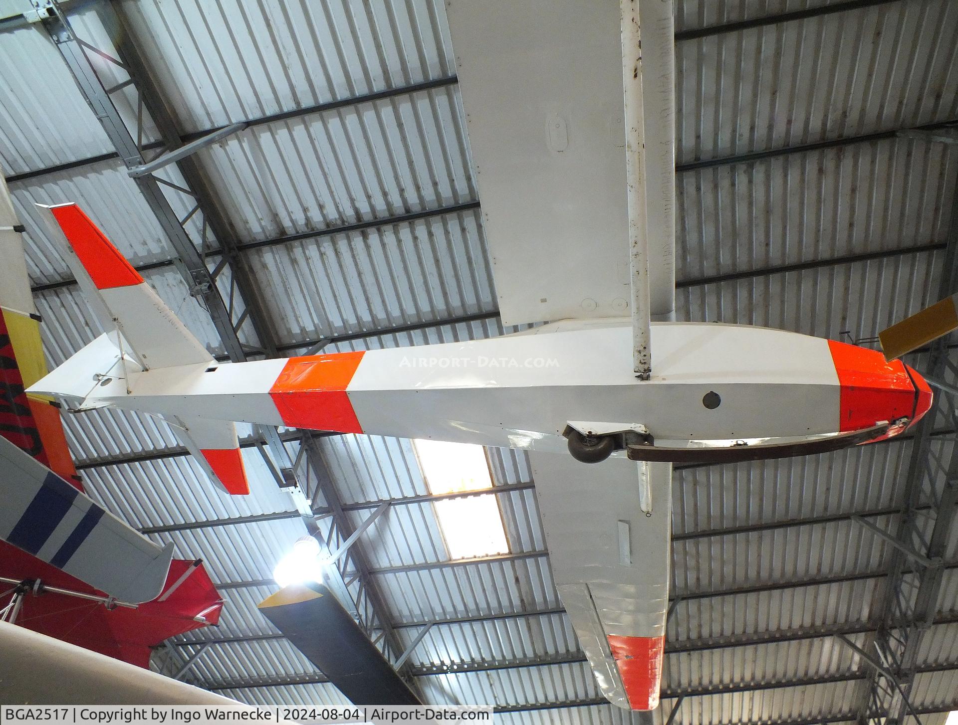 BGA2517, 1950 Slingsby T-30B Prefect TX.1 C/N 577, Slingsby T-30B Prefect TX1 at the Aeroventure South Yorkshire Aircraft Museum, Doncaster