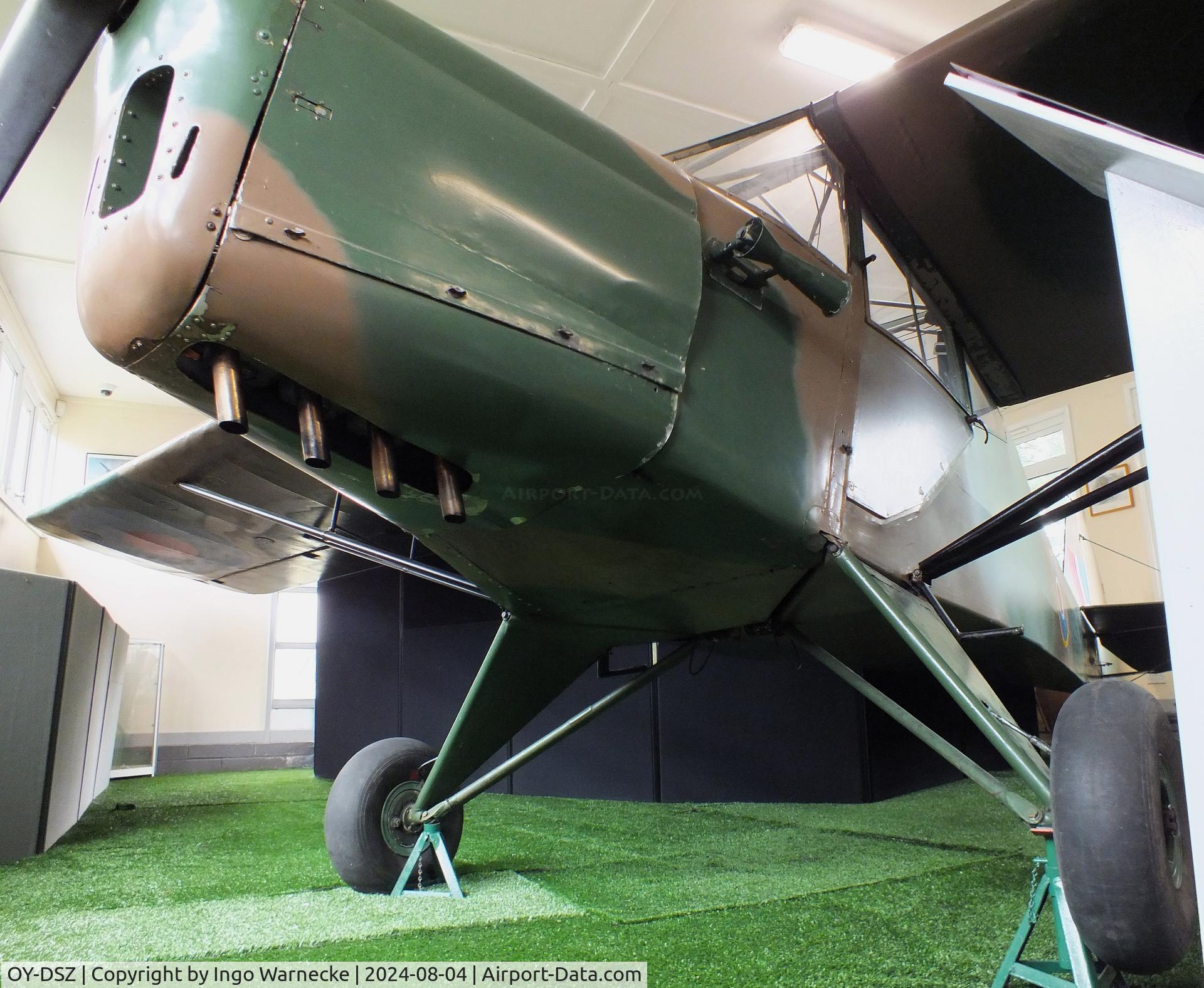 OY-DSZ, 1942 Taylorcraft Auster Plus D C/N 173, Taylorcraft Auster Plus D at the Aeroventure South Yorkshire Aircraft Museum, Doncaster