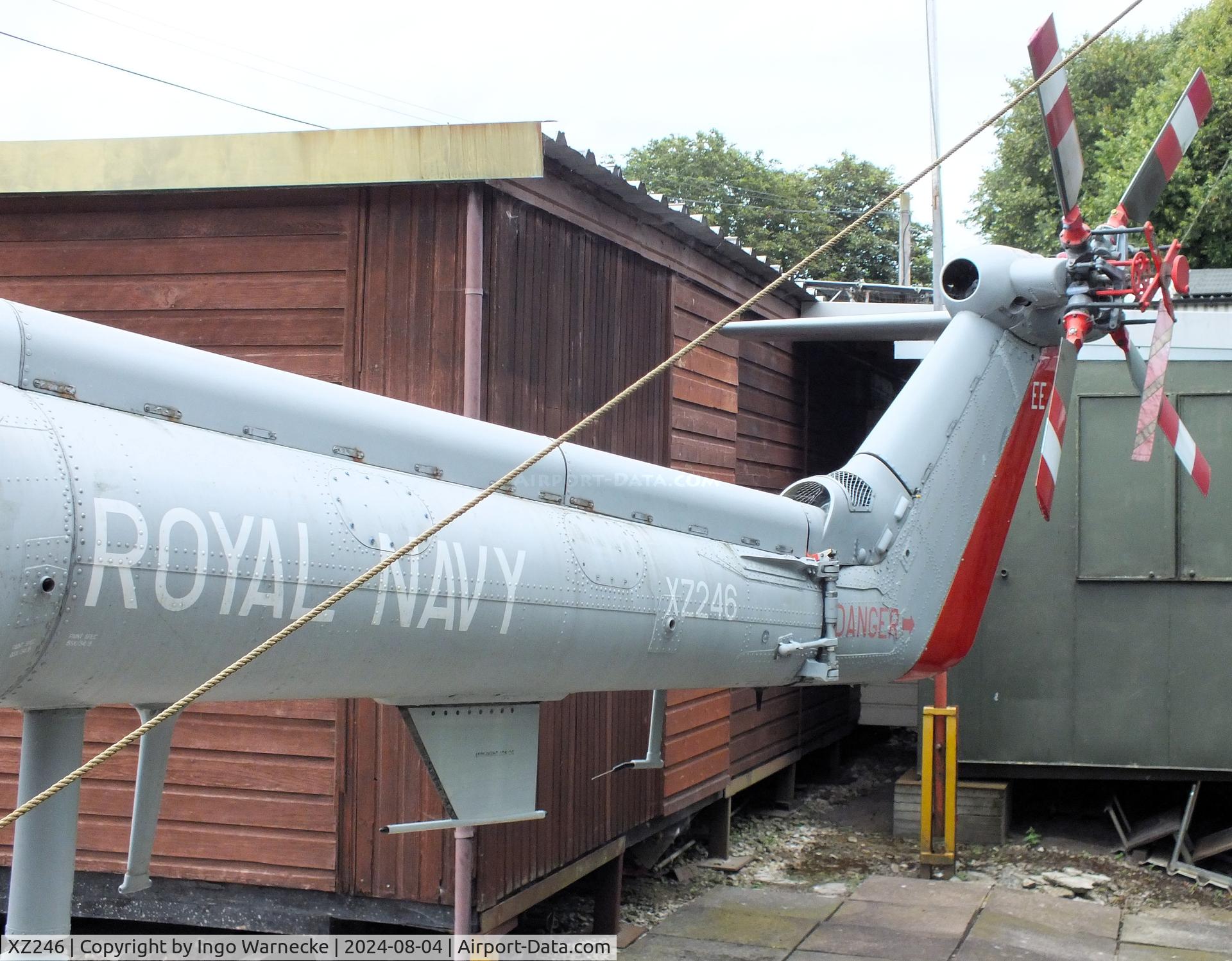 XZ246, 1978 Westland Lynx HAS.3S(ICE) C/N 070, Westland Lynx HAS3S(ICE) at the Aeroventure South Yorkshire Aircraft Museum, Doncaster