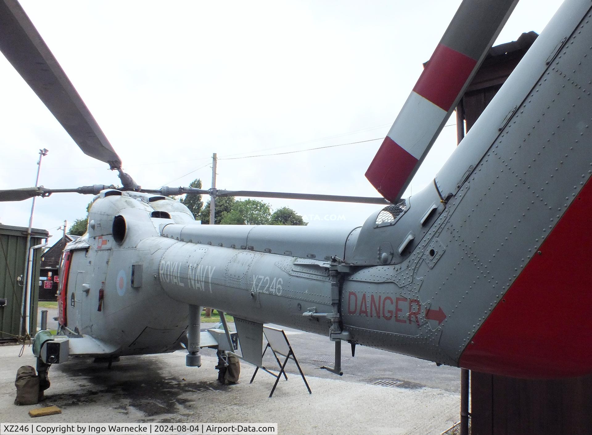 XZ246, 1978 Westland Lynx HAS.3S(ICE) C/N 070, Westland Lynx HAS3S(ICE) at the Aeroventure South Yorkshire Aircraft Museum, Doncaster