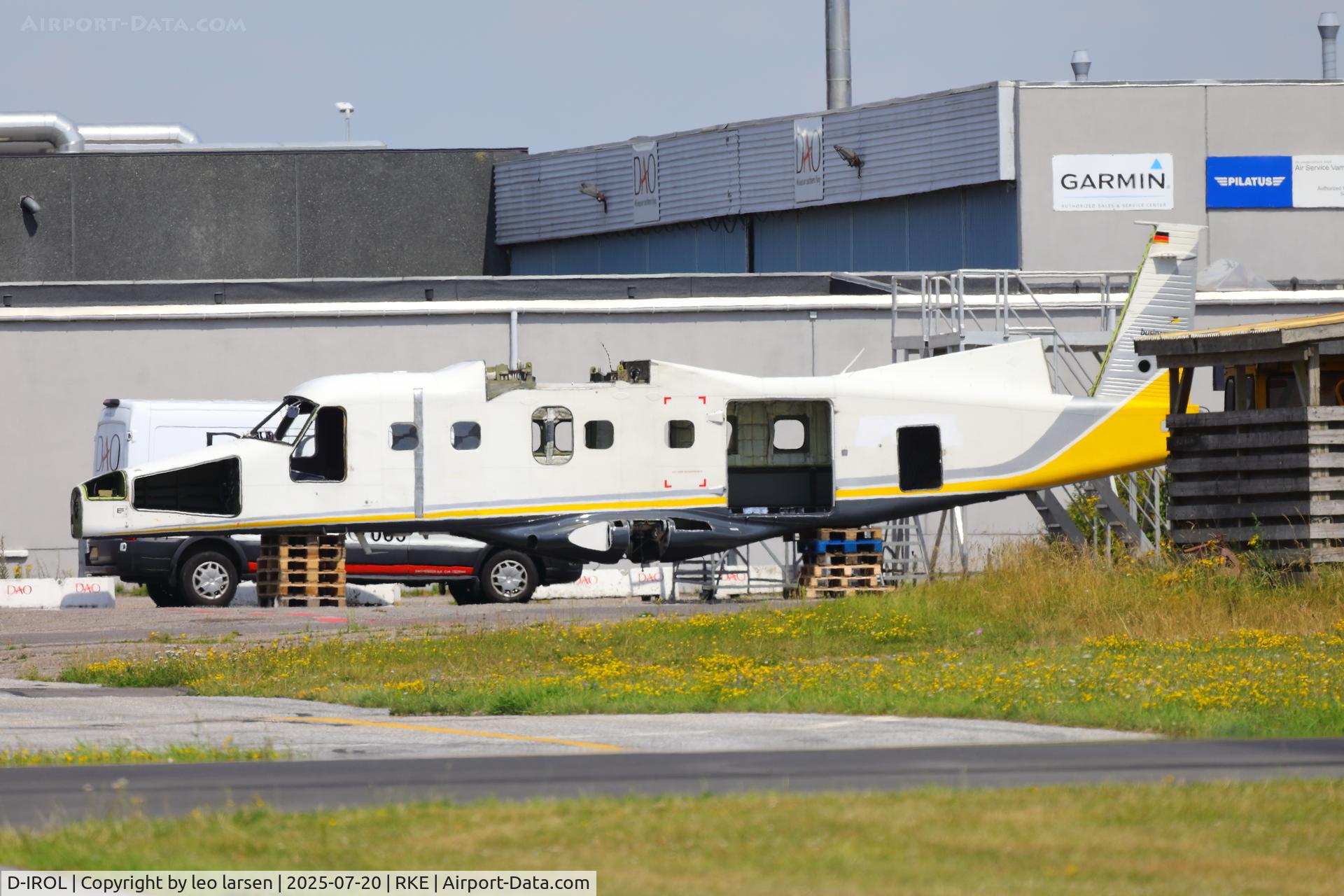 D-IROL, 1982 Dornier 228-100 C/N 7003, Roskilde 20.7.2025 in non flying possibility.
