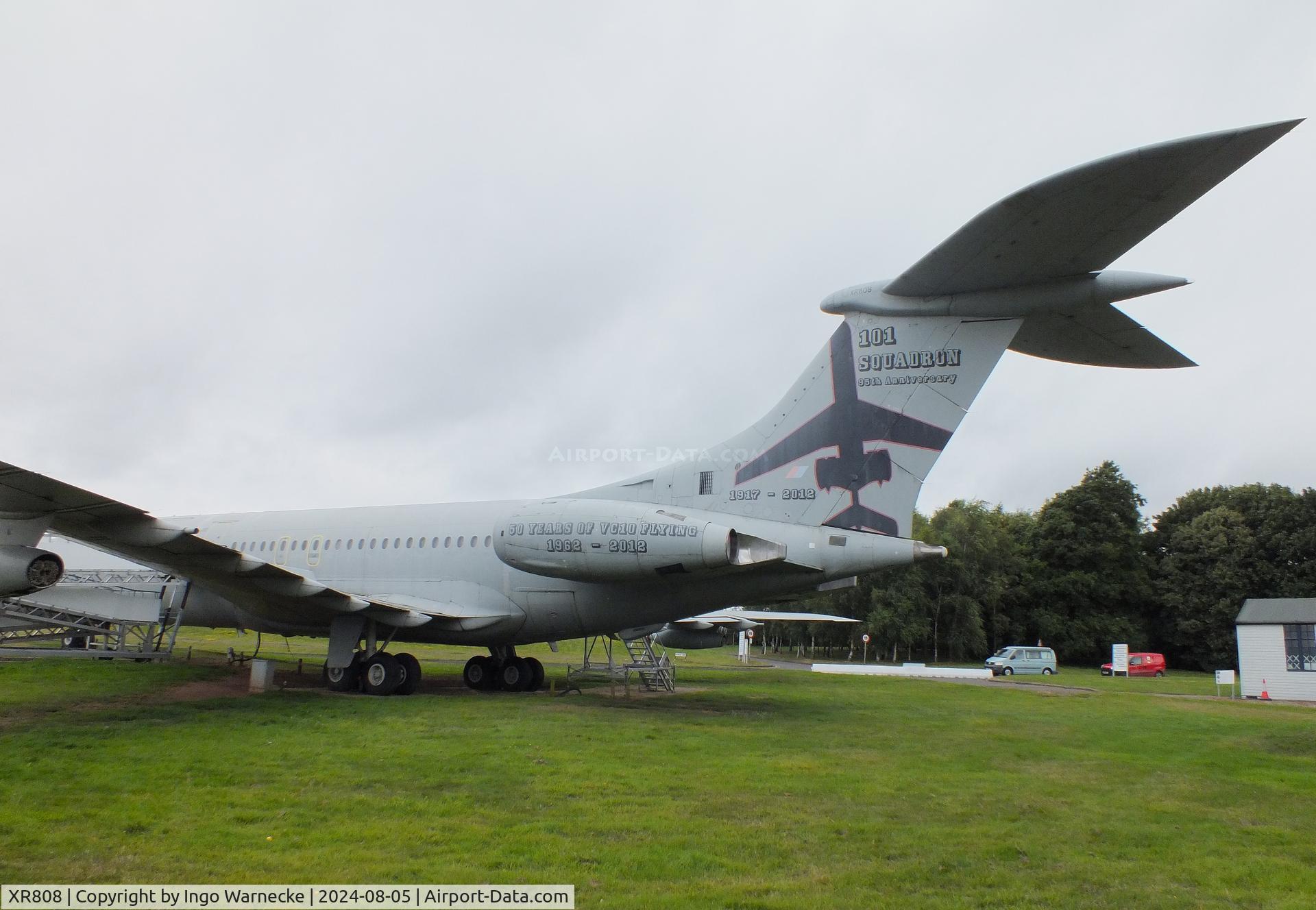 XR808, 1966 Vickers VC10 C.1 C/N 828, Vickers VC-10 C1K at the RAF Museum Cosford