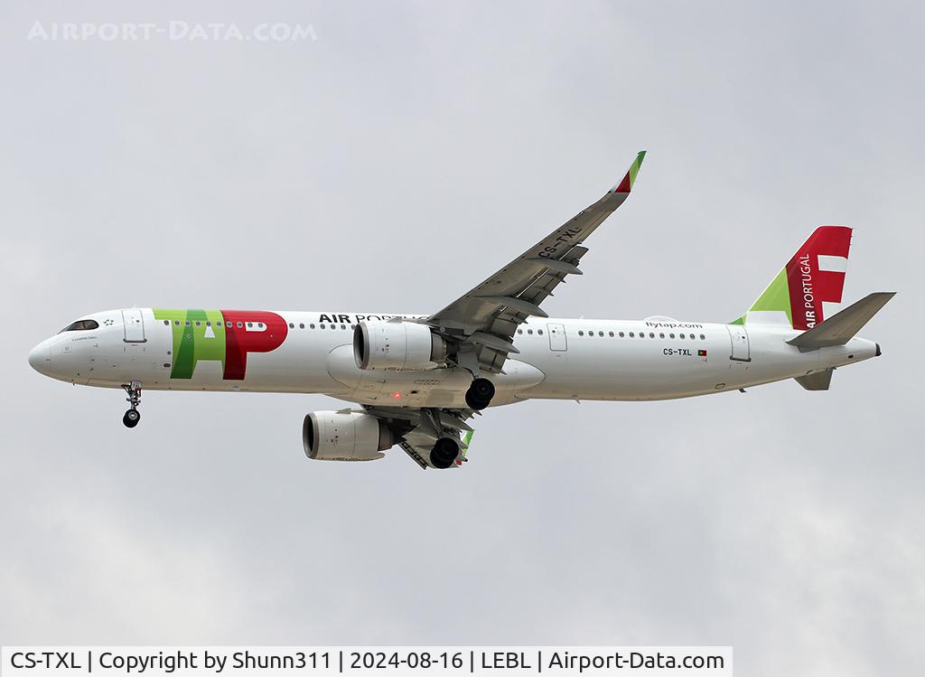 CS-TXL, 2023 Airbus A321-251NX C/N 11182, Landing rwy 24R