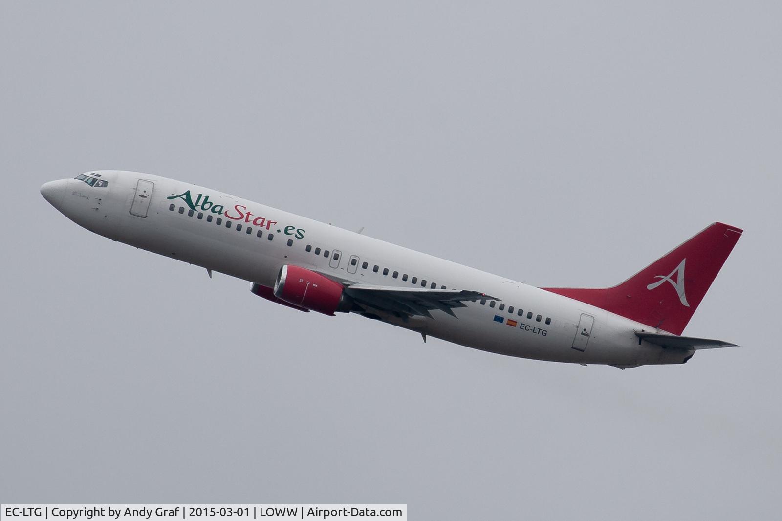 EC-LTG, 1989 Boeing 737-4K5 C/N 24129, Albastar 737-400