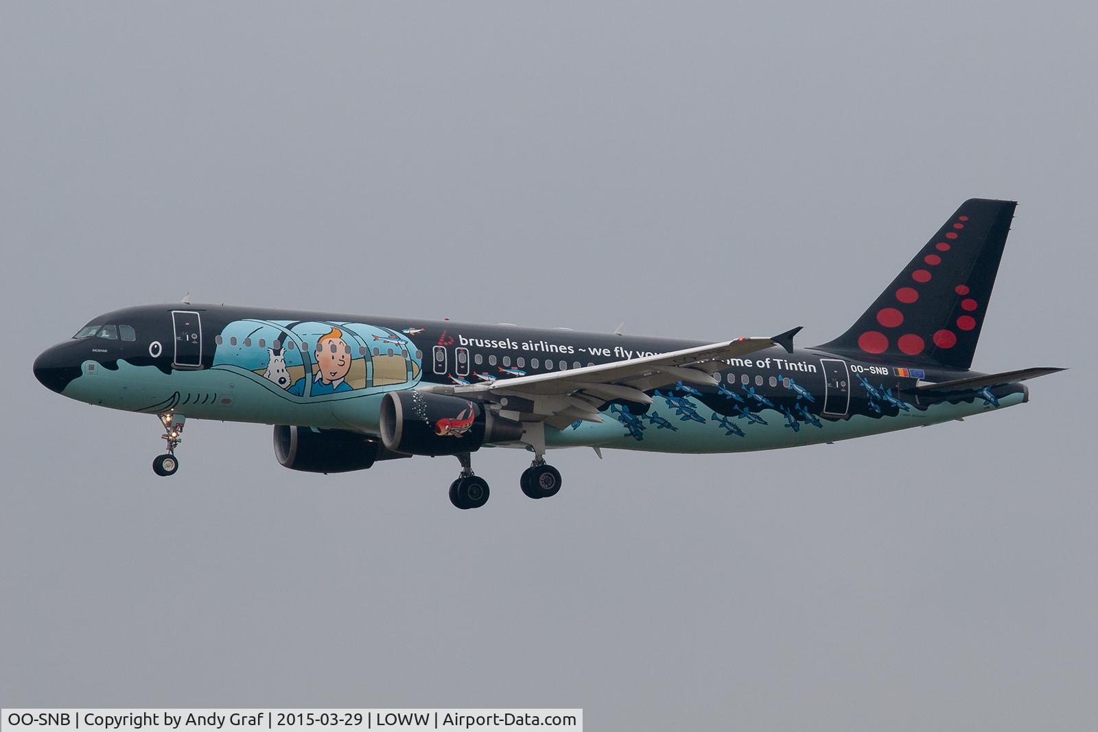 OO-SNB, 2001 Airbus A320-214 C/N 1493, Brussel Airlines A320