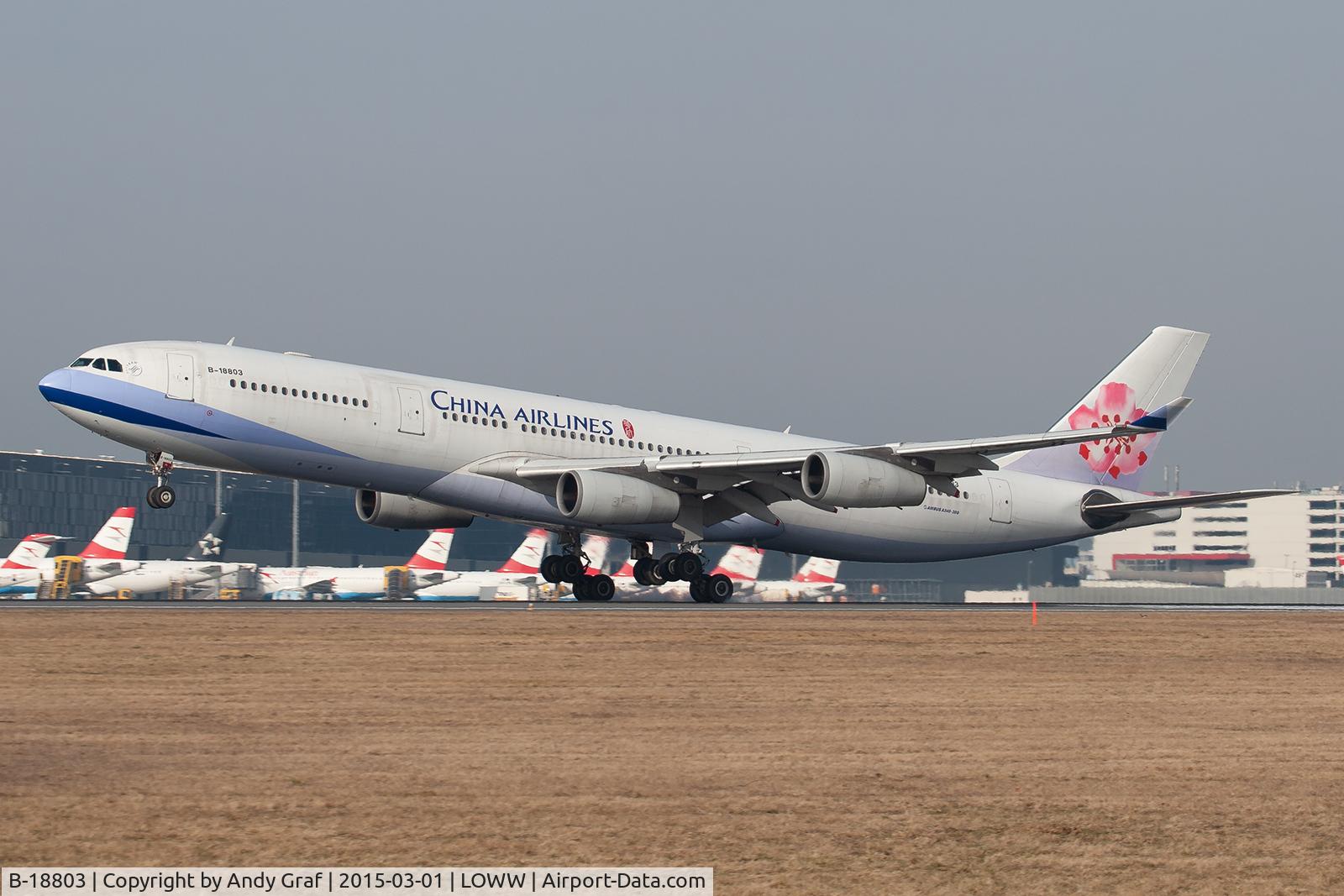 B-18803, 2001 Airbus A340-313 C/N 411, China Airlines A340-300