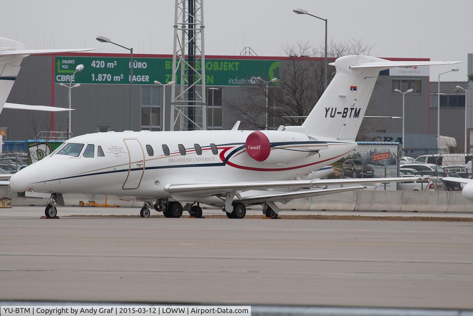YU-BTM, 1997 Cessna 650 Citation VII C/N 650-7080, Untitled Cessna 650