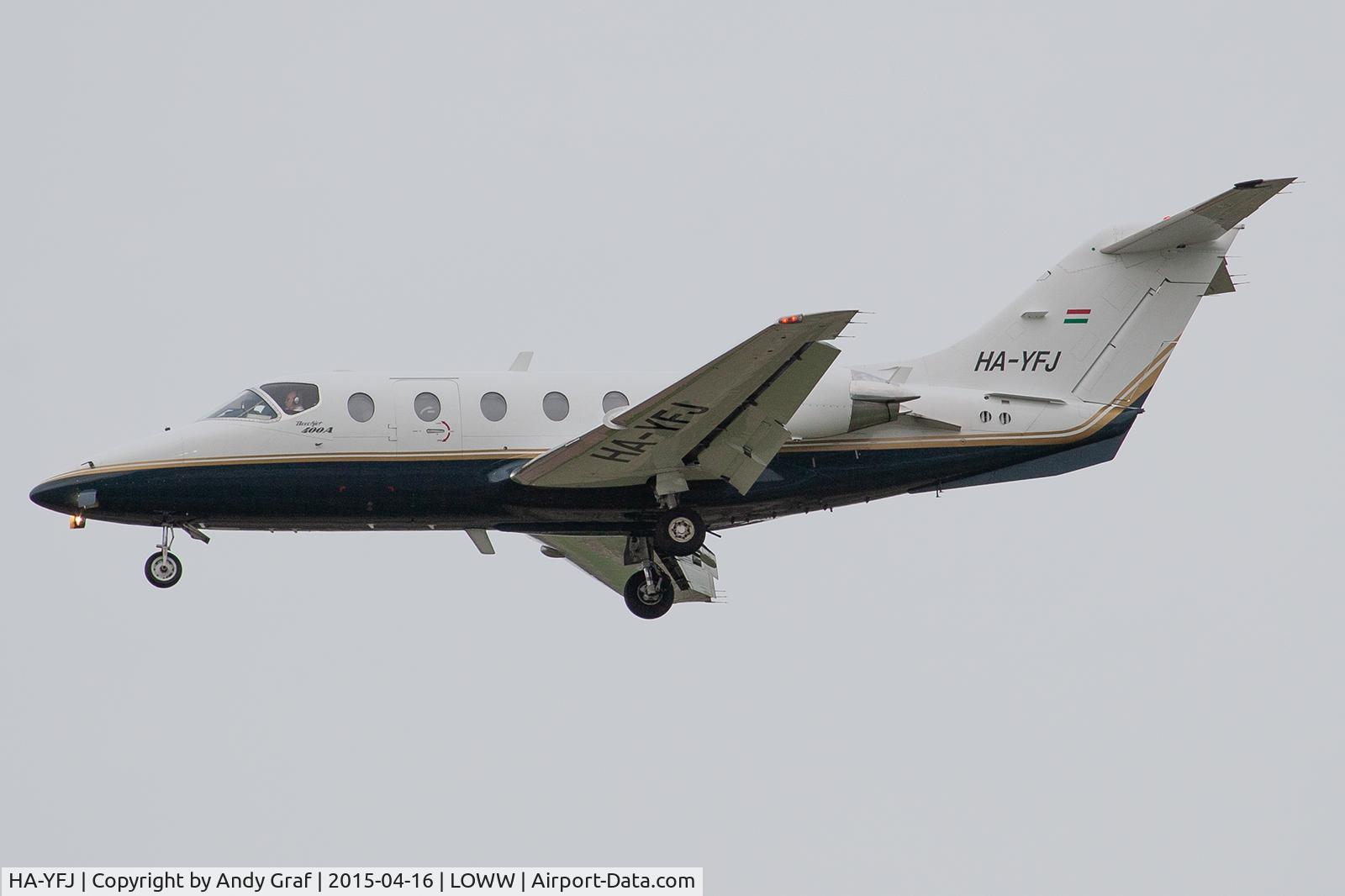 HA-YFJ, 1999 Raytheon Beechjet 400A C/N RK-254, Untitled Beech 400