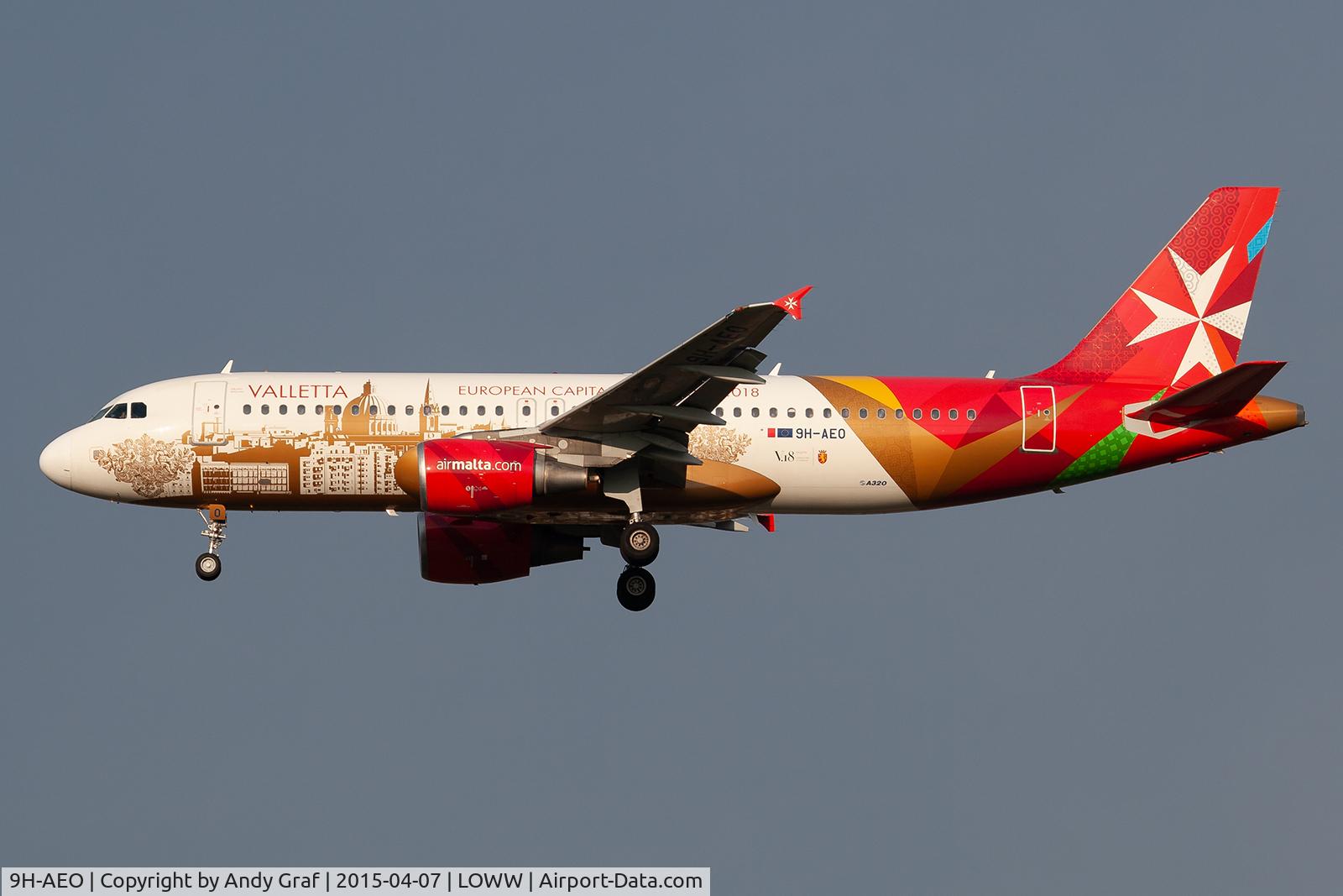 9H-AEO, 2006 Airbus A320-214 C/N 2768, Air Malta A320