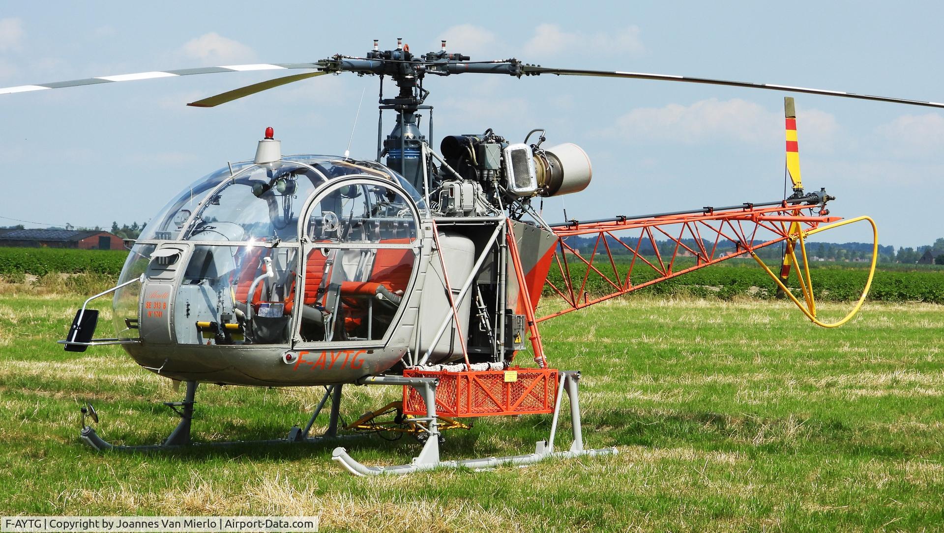 F-AYTG, 1962 Sud SE-3130 Alouette II C/N 1741, Belgian Heli Event '24