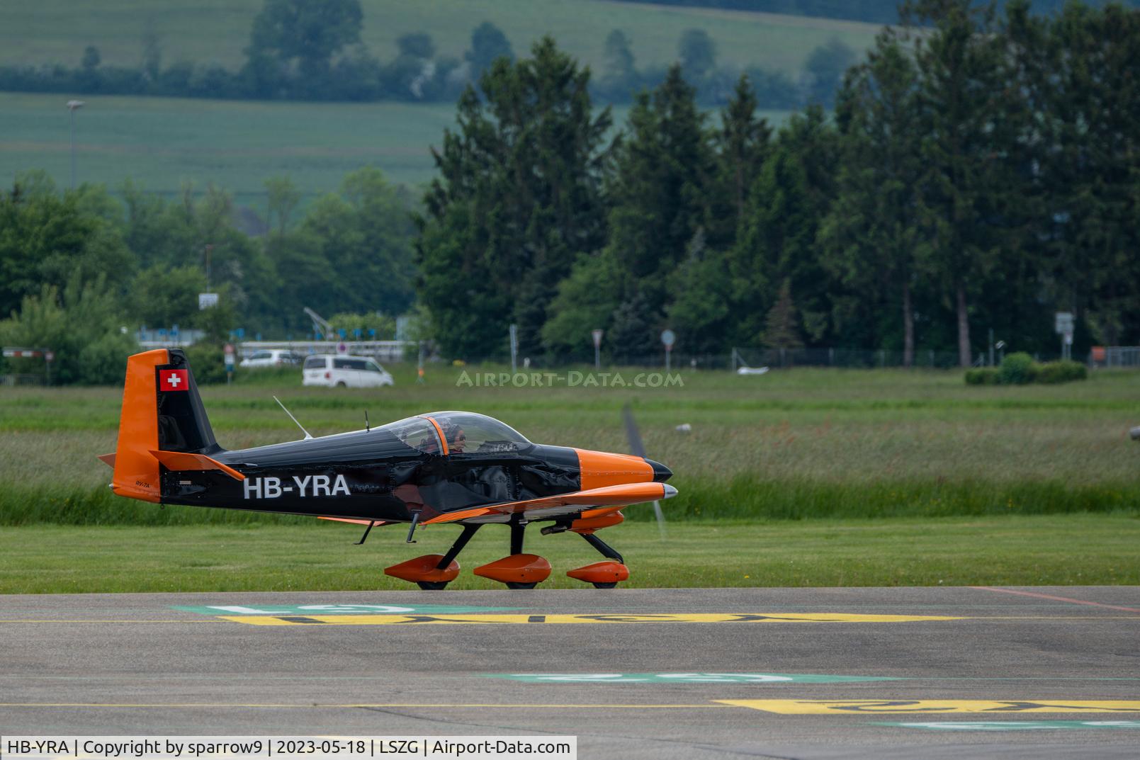 HB-YRA, 2011 Vans RV-7A C/N 73067, At grenchen