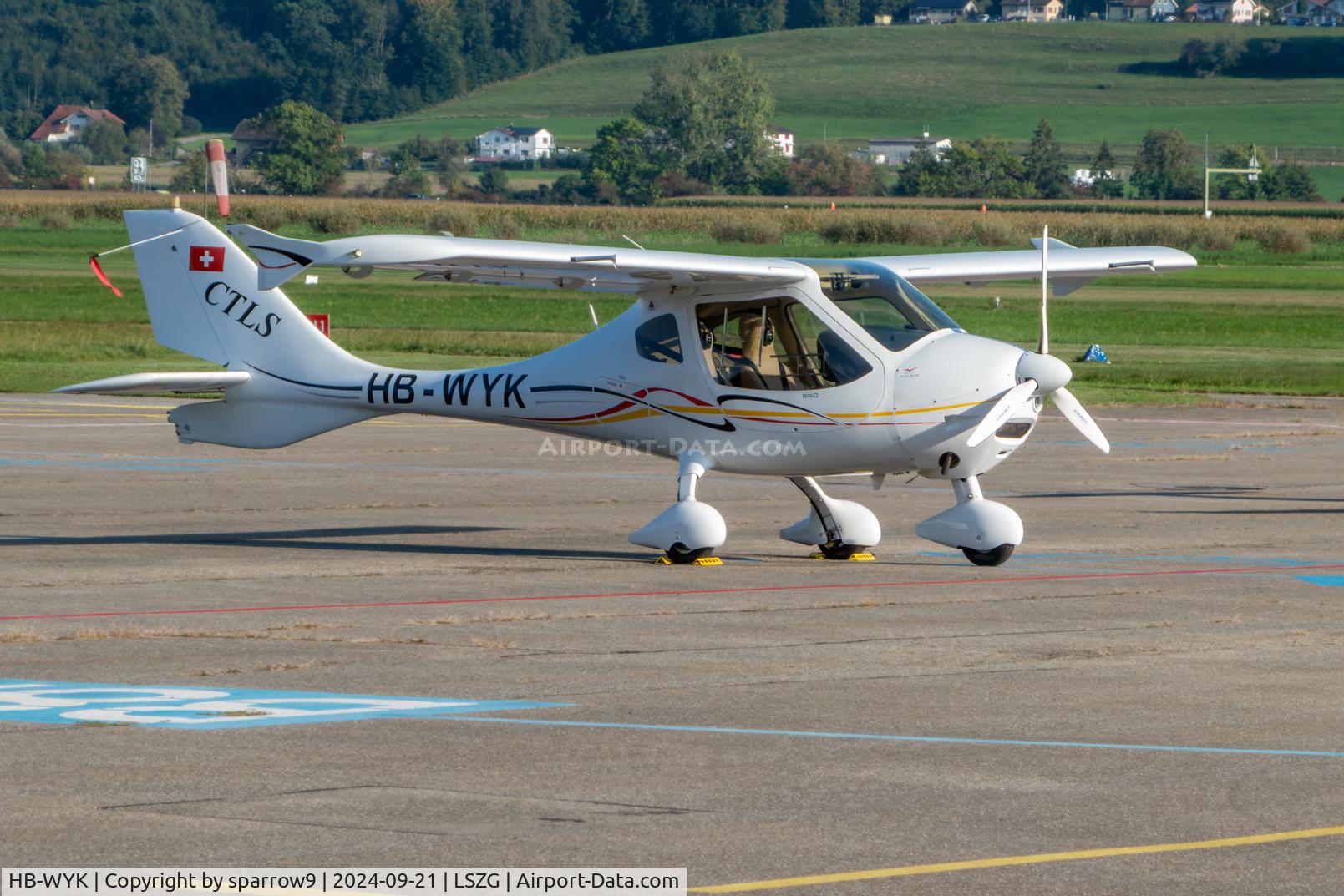 HB-WYK, 2011 Flight Design CTLS-ELA C/N F-11-09-13, At Grenchen