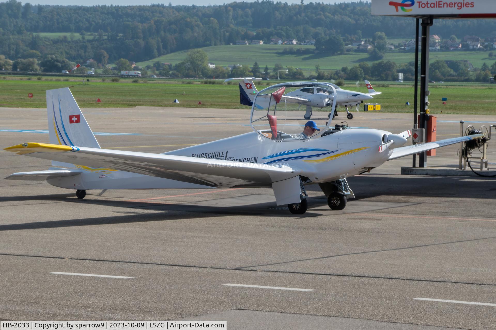 HB-2033, 1974 Schleicher ASK-16 C/N 16026, Longtime resident at Grenchen