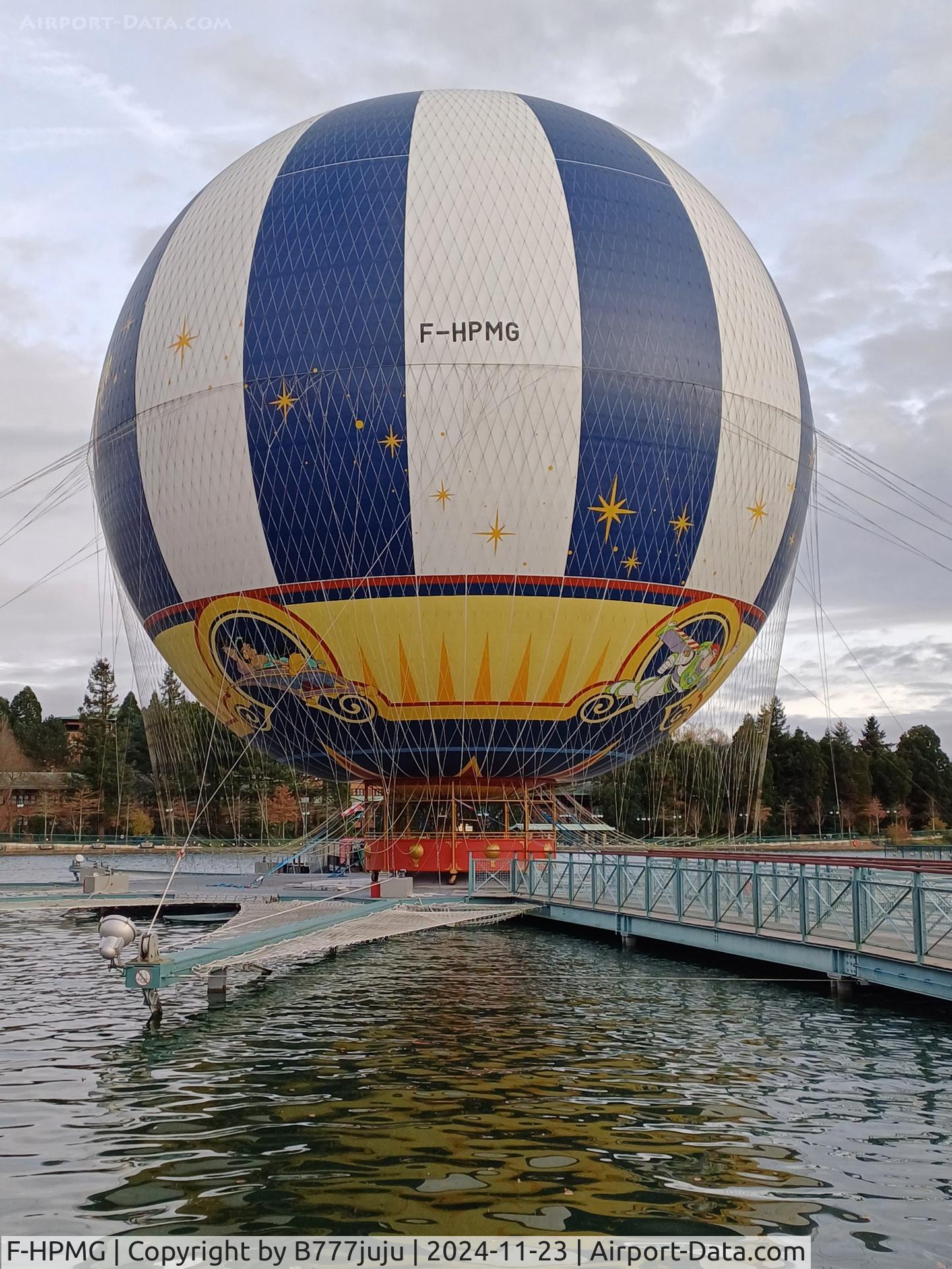 F-HPMG, Aerophile 5500 C/N 078, at Disneyland Paris