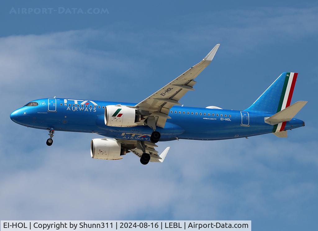 EI-HOL, Airbus 320-272N C/N 12022, Landing rwy 24R