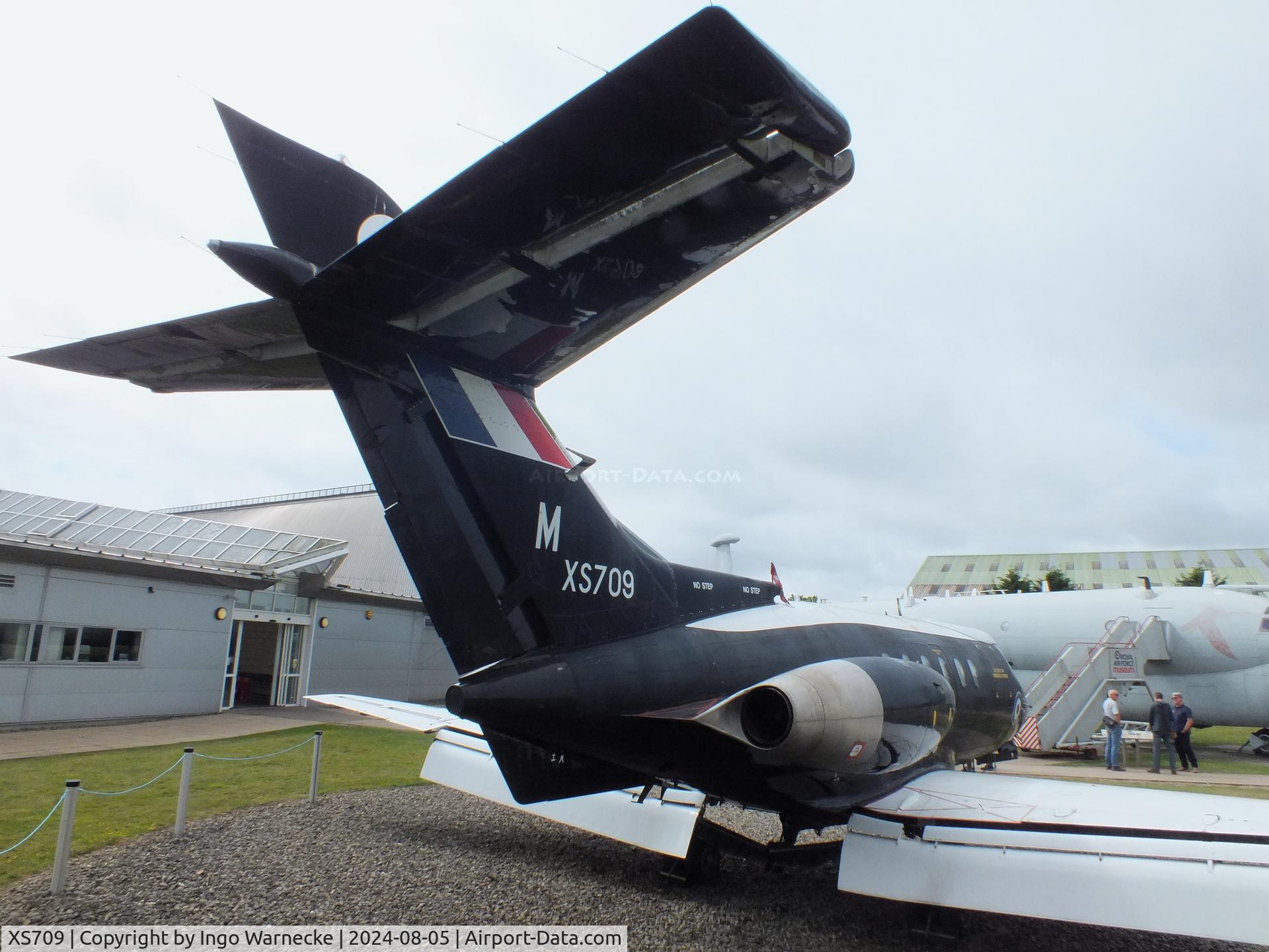 XS709, 1964 Hawker Siddeley HS.125 Dominie T.1 C/N 25011, Hawker Siddeley HS.125 Dominie T1 at the RAF Museum Cosford