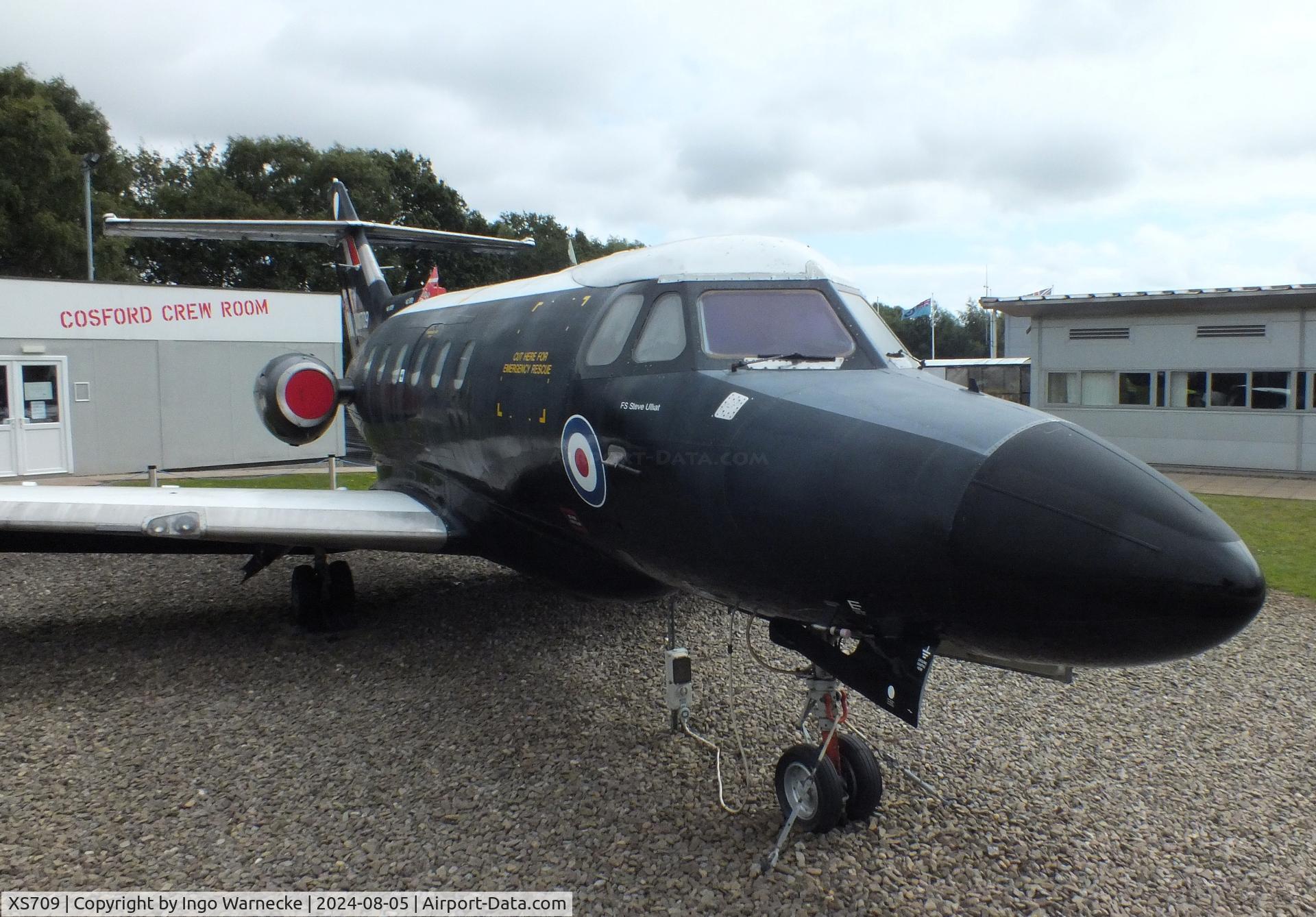 XS709, 1964 Hawker Siddeley HS.125 Dominie T.1 C/N 25011, Hawker Siddeley HS.125 Dominie T1 at the RAF Museum Cosford