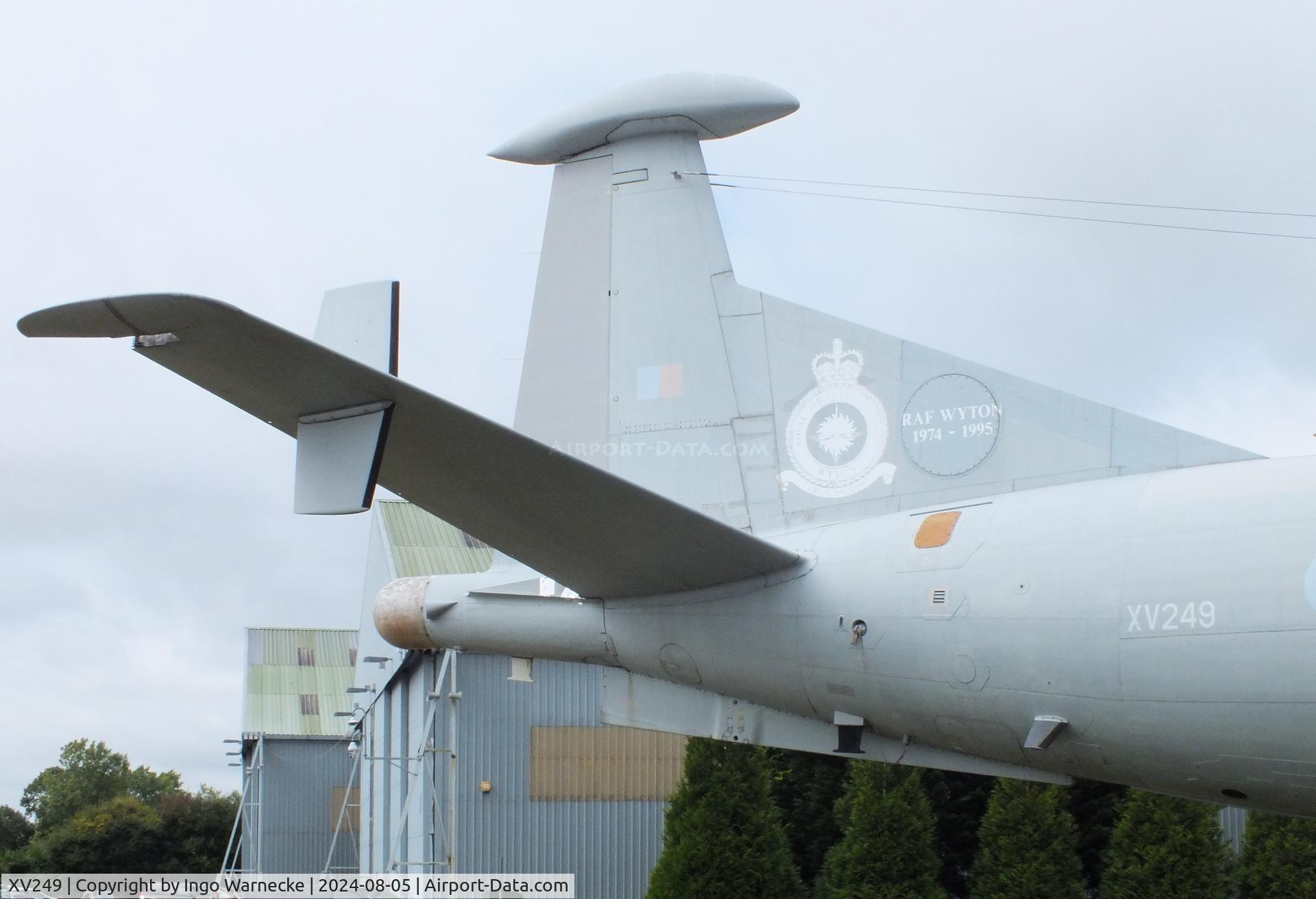 XV249, Hawker Siddeley Nimrod R.1 C/N 8024, Hawker Siddeley Nimrod R1 at the RAF Museum Cosford