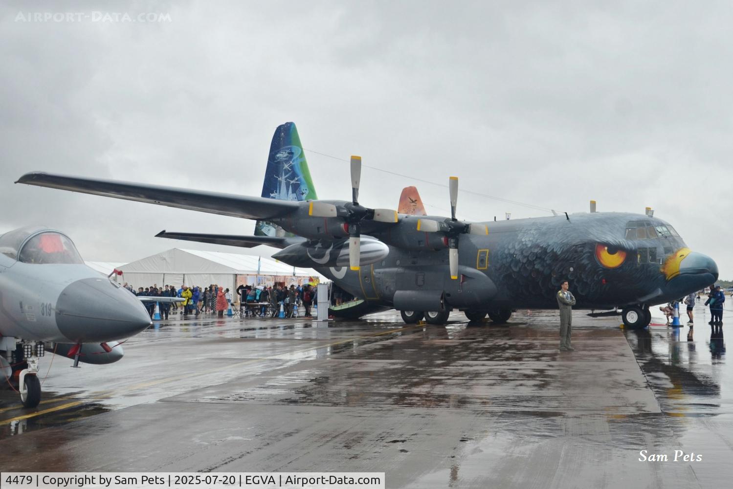 4479, 1973 Lockheed C-130H Hercules C/N 382-4479, 4479 at RIAT Fairford.
