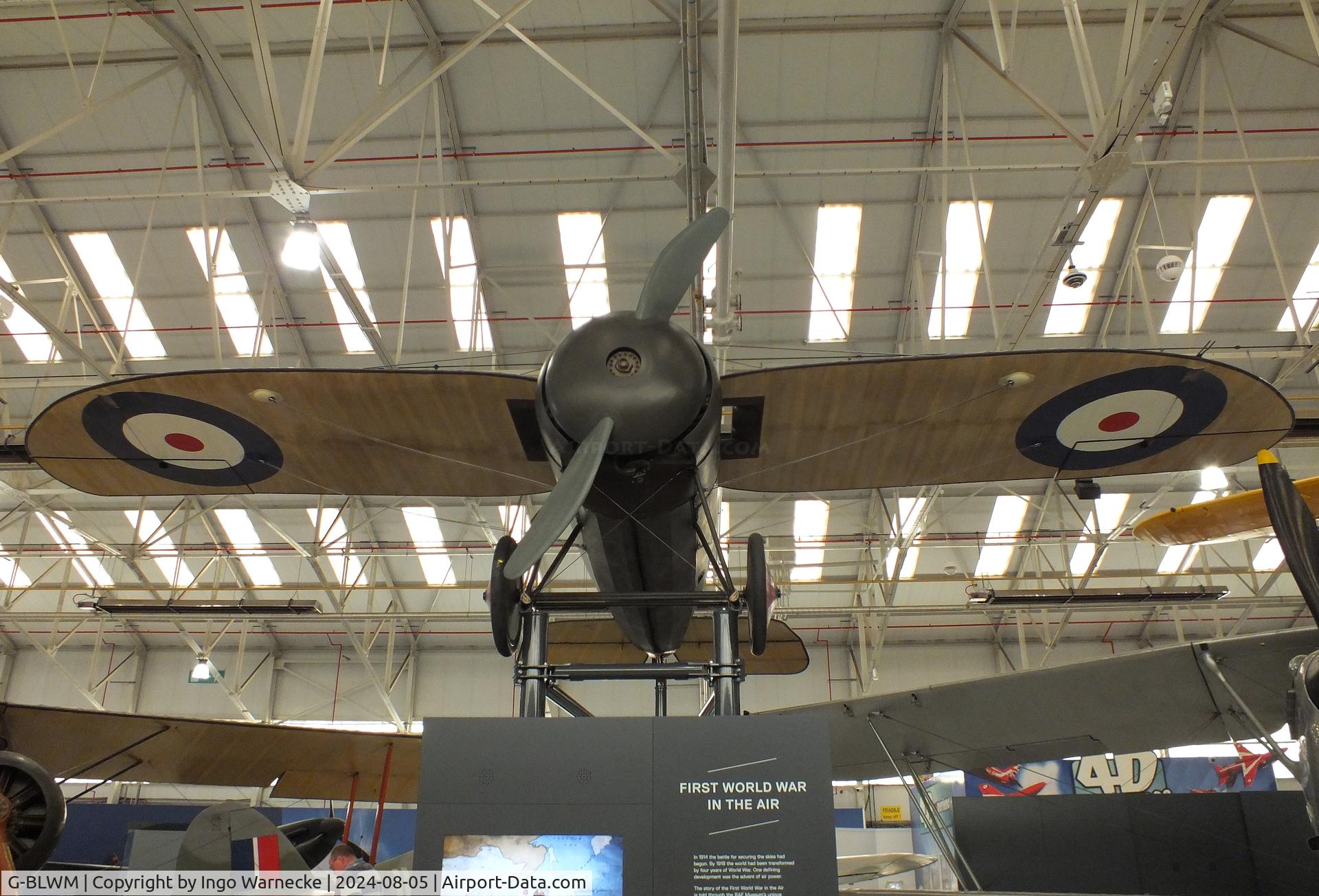 G-BLWM, 1987 Bristol M-1C Replica C/N PFA 112-10892, Bristol M.1C replica at the RAF Museum Cosford