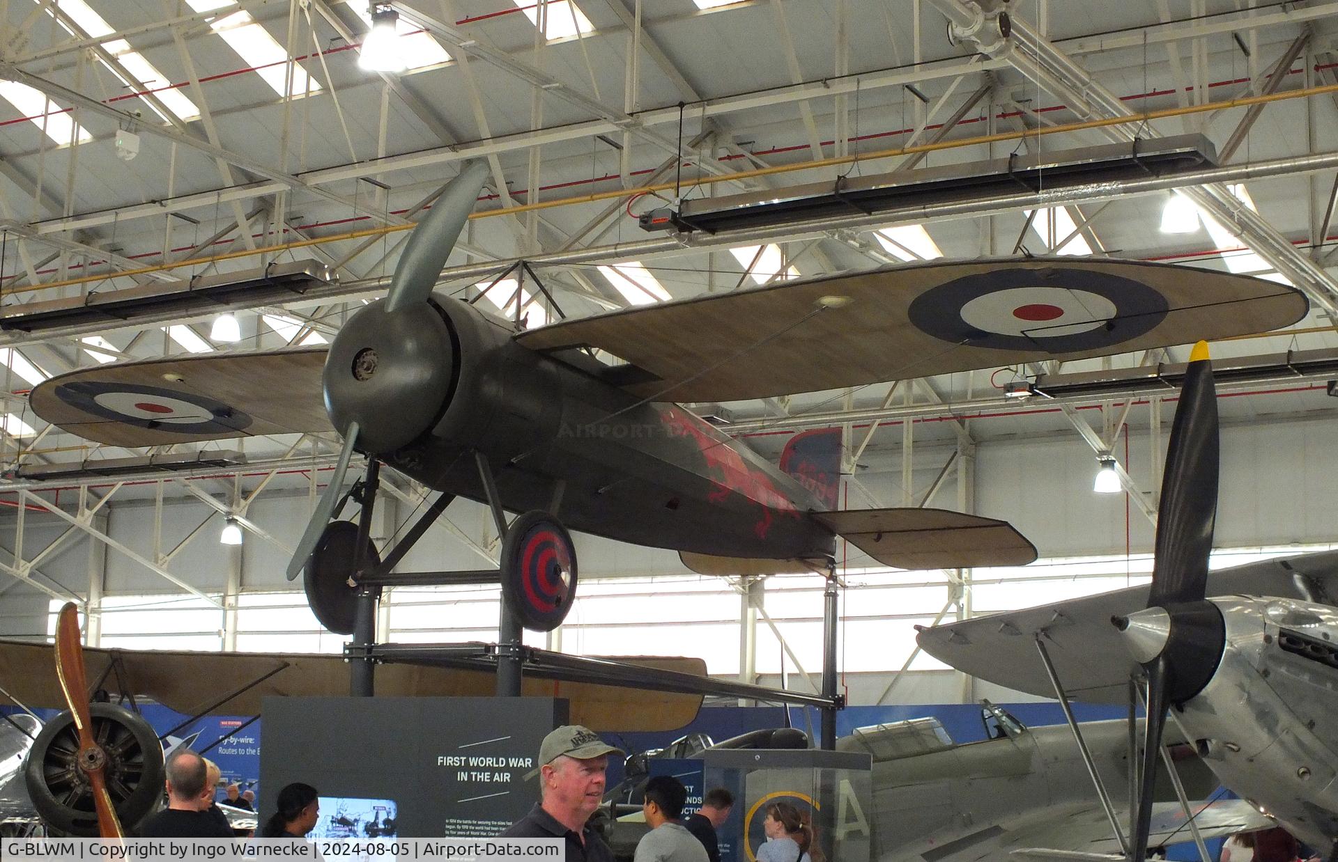 G-BLWM, 1987 Bristol M-1C Replica C/N PFA 112-10892, Bristol M.1C replica at the RAF Museum Cosford