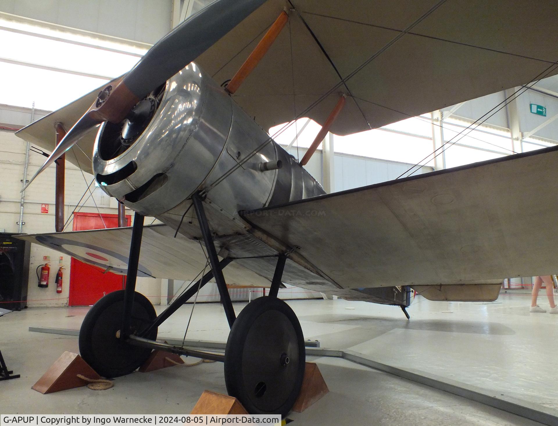 G-APUP, Sopwith Pup Replica C/N PFA 1582, Sopwith Pup Replica at the RAF Museum Cosford