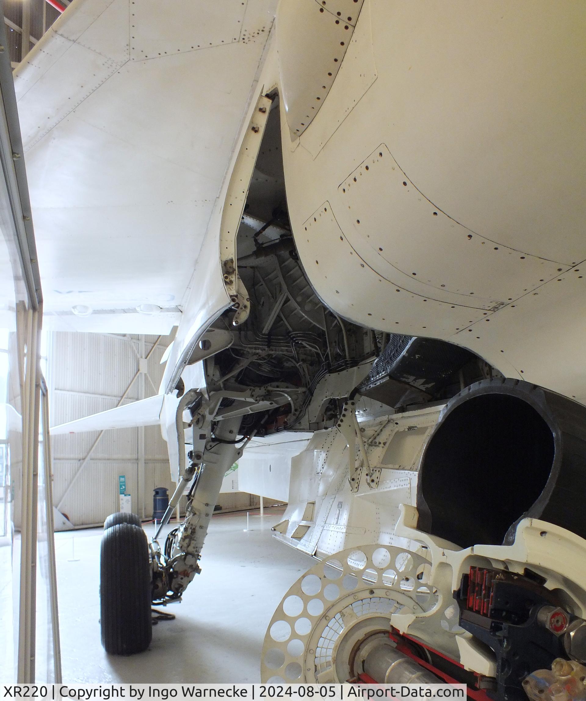 XR220, BAC TSR-2 C/N XO-2, BAC TSR-2 at the RAF Museum Cosford