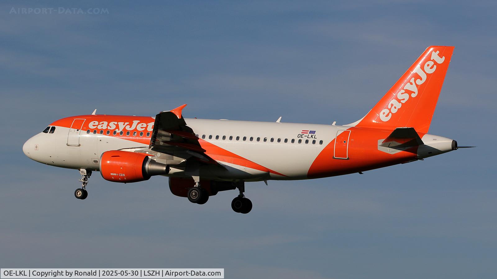 OE-LKL, 2009 Airbus A319-111 C/N 4048, at zrh