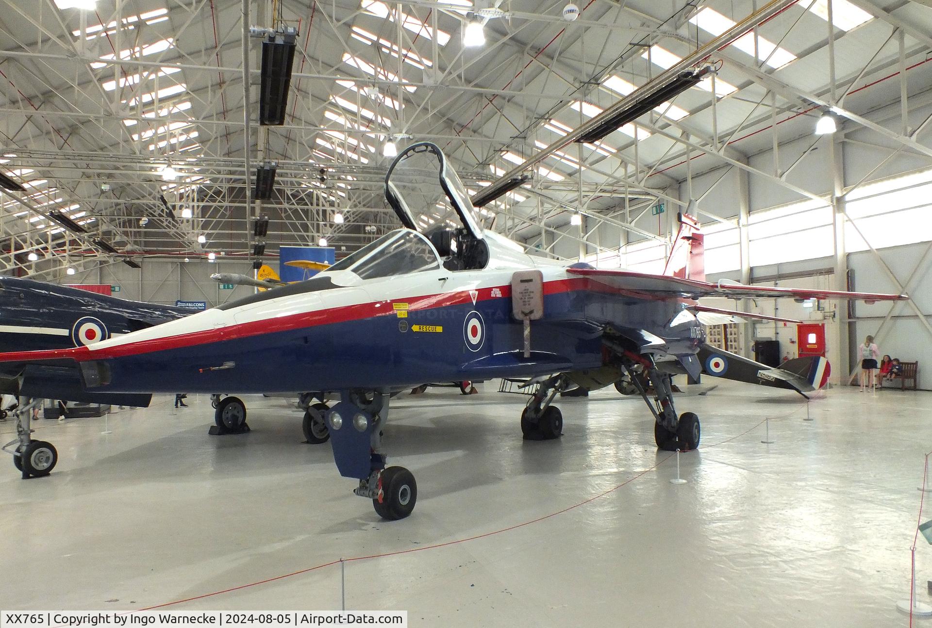 XX765, 1975 Sepecat Jaguar GR.3A C/N S.62, SEPECAT Jaguar ACT (Active Control Technology research aircraft for Fly-by-wire technology) at the RAF Museum Cosford