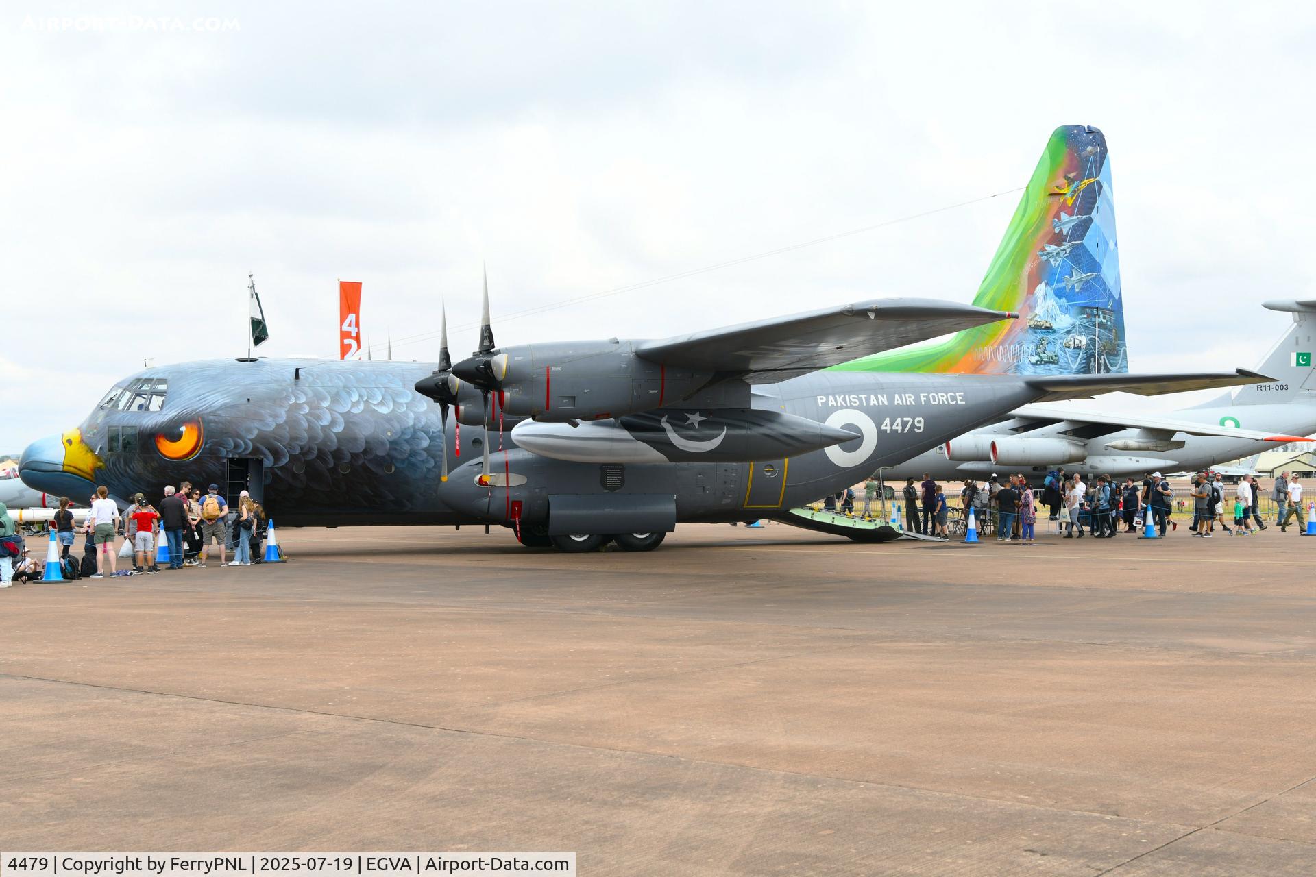 4479, 1973 Lockheed C-130H Hercules C/N 382-4479, Pakistan AF C130