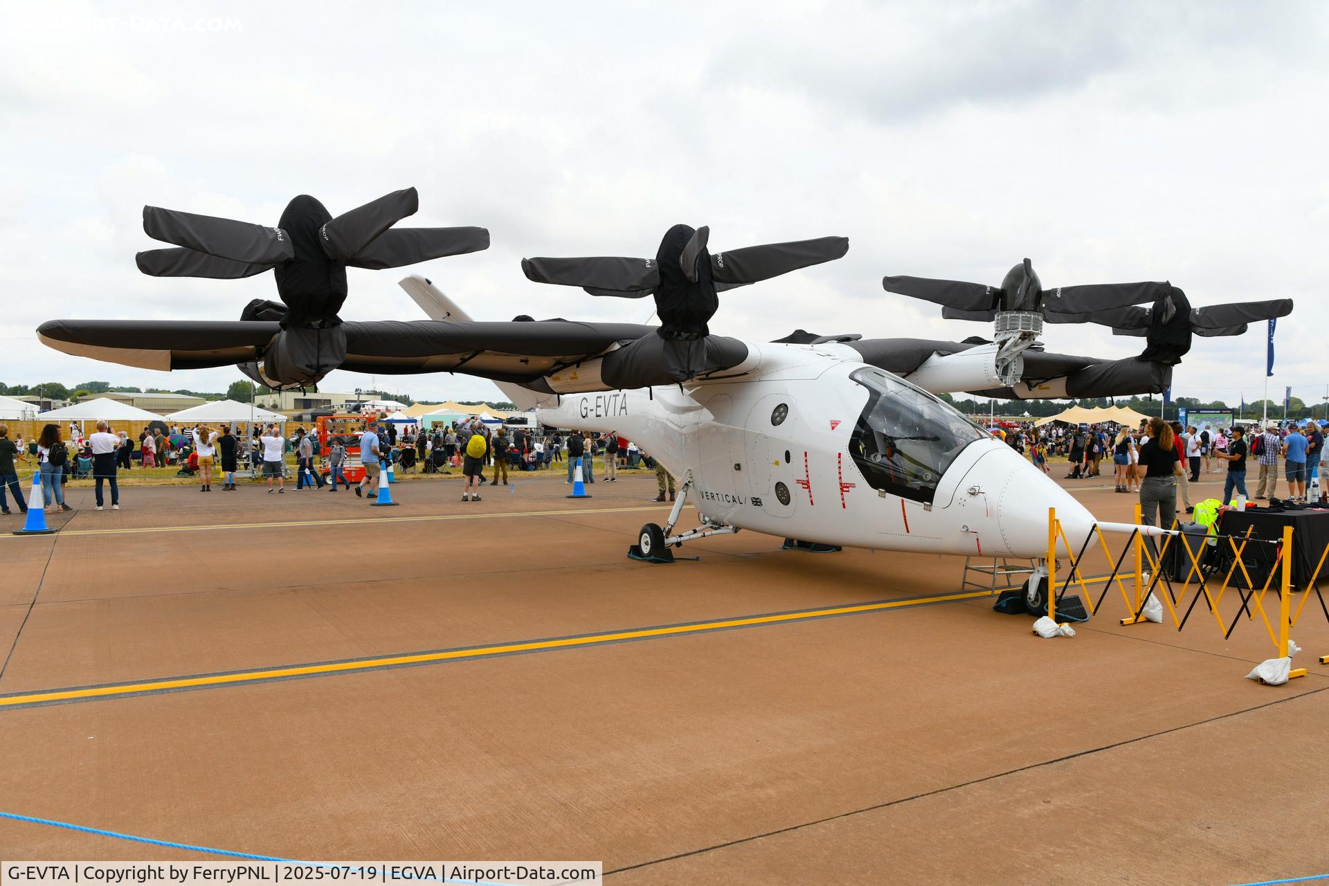 G-EVTA, 2023 Vertical Aerospace VA-1X C/N 002, VX-1X prototype, first E-VTOL in the world