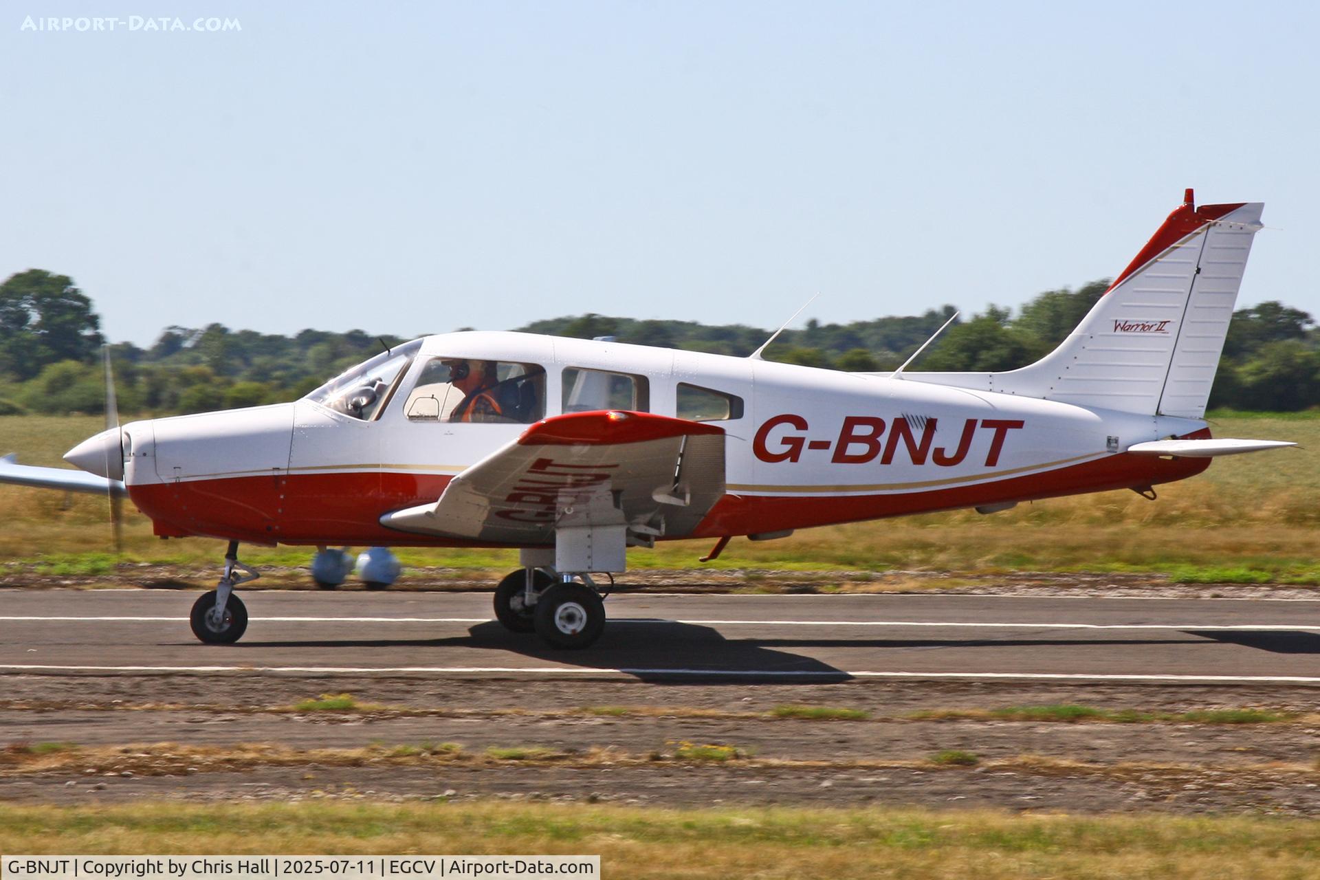 G-BNJT, 1981 Piper PA-28-161 Cherokee Warrior II C/N 28-8116184, Sleapkosh 2025